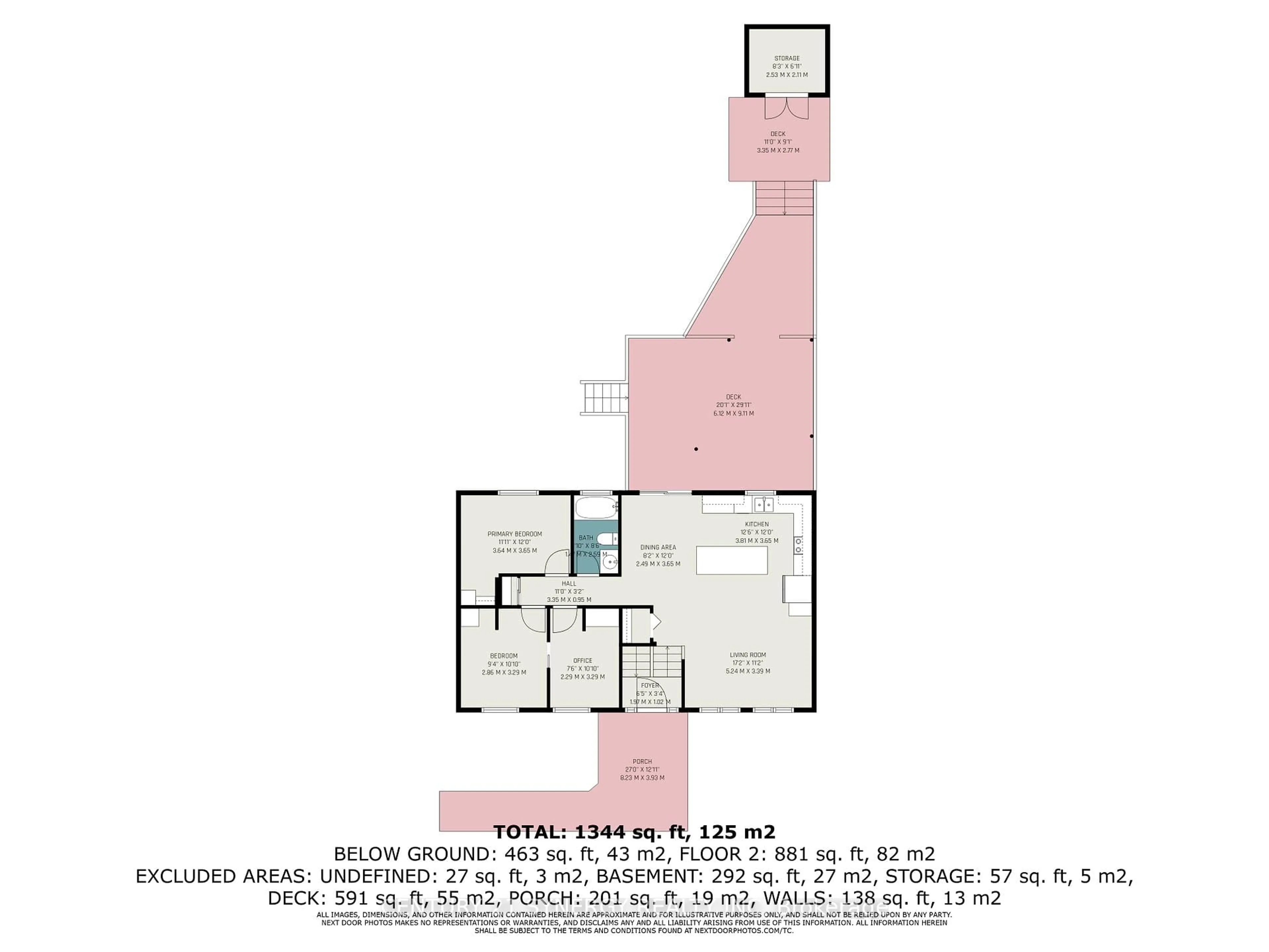 Floor plan for 12 Morgan Ave, Perth Ontario K7H 3G4