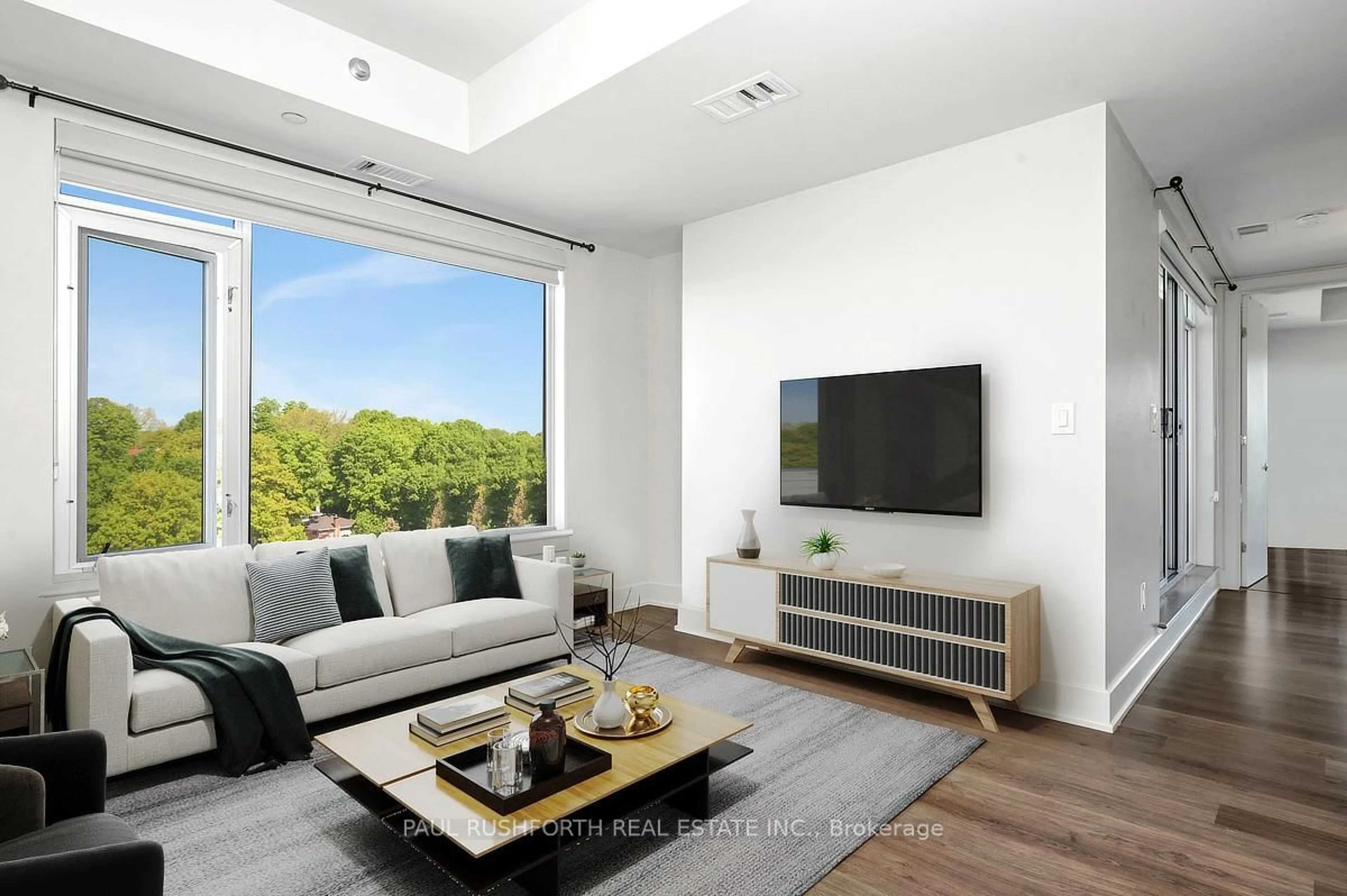 Living room with furniture, unknown for 7 Marquette Ave #813, Ottawa Ontario K1L 8A7
