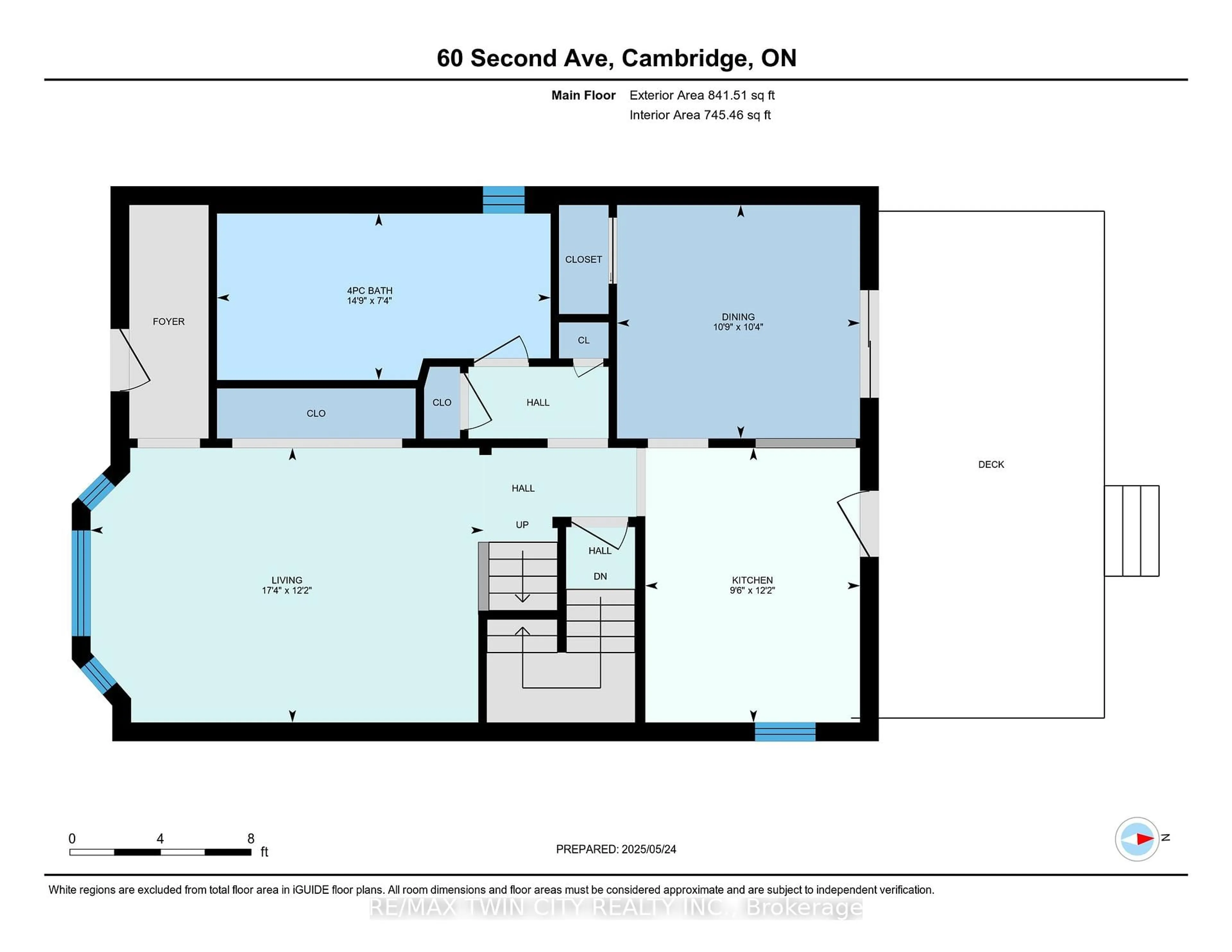 Floor plan for 60 Second Ave, Cambridge Ontario N1S 2C3