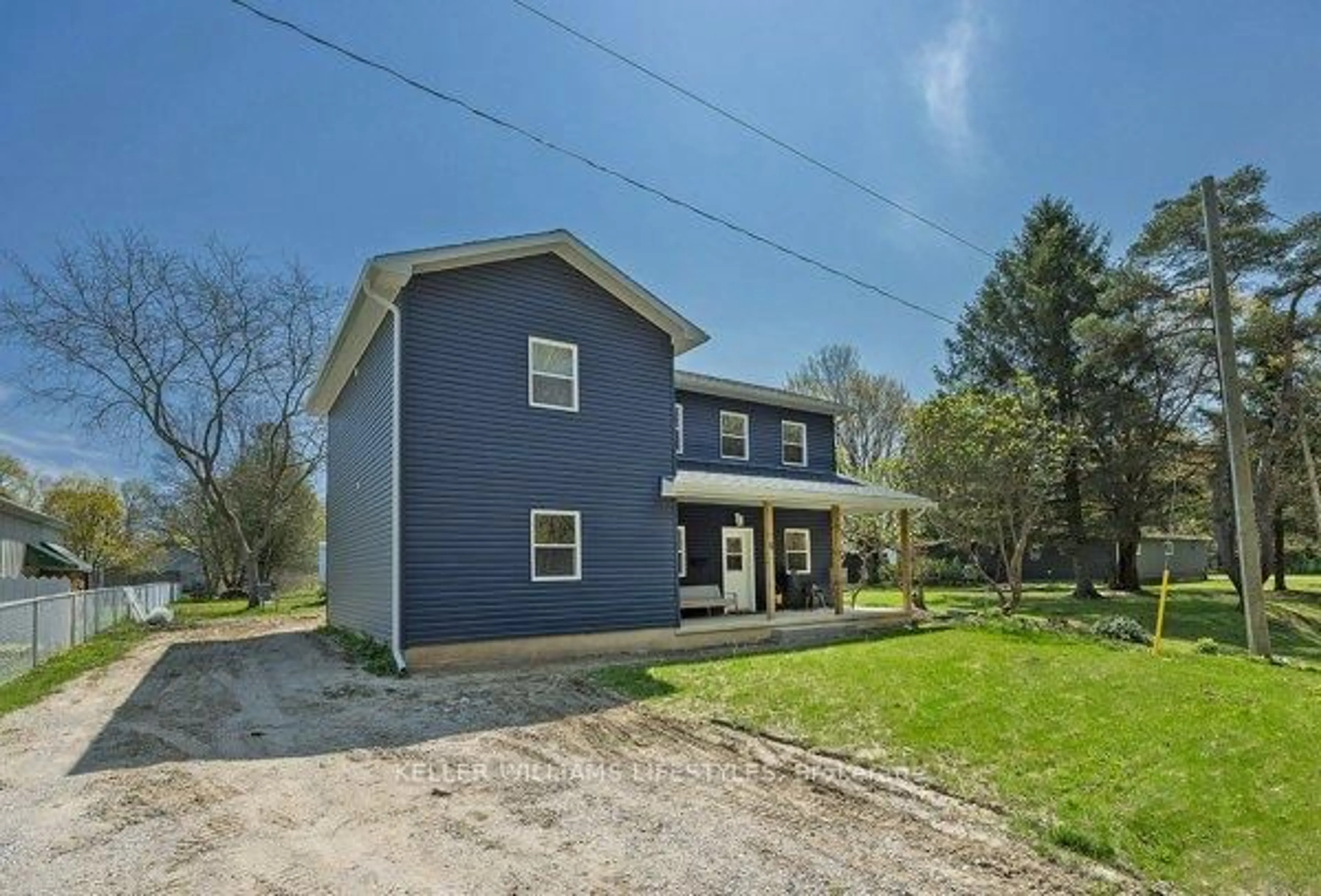 A pic from outside/outdoor area/front of a property/back of a property/a pic from drone, street for 6 Addison St, Bayham Ontario N0J 1T0