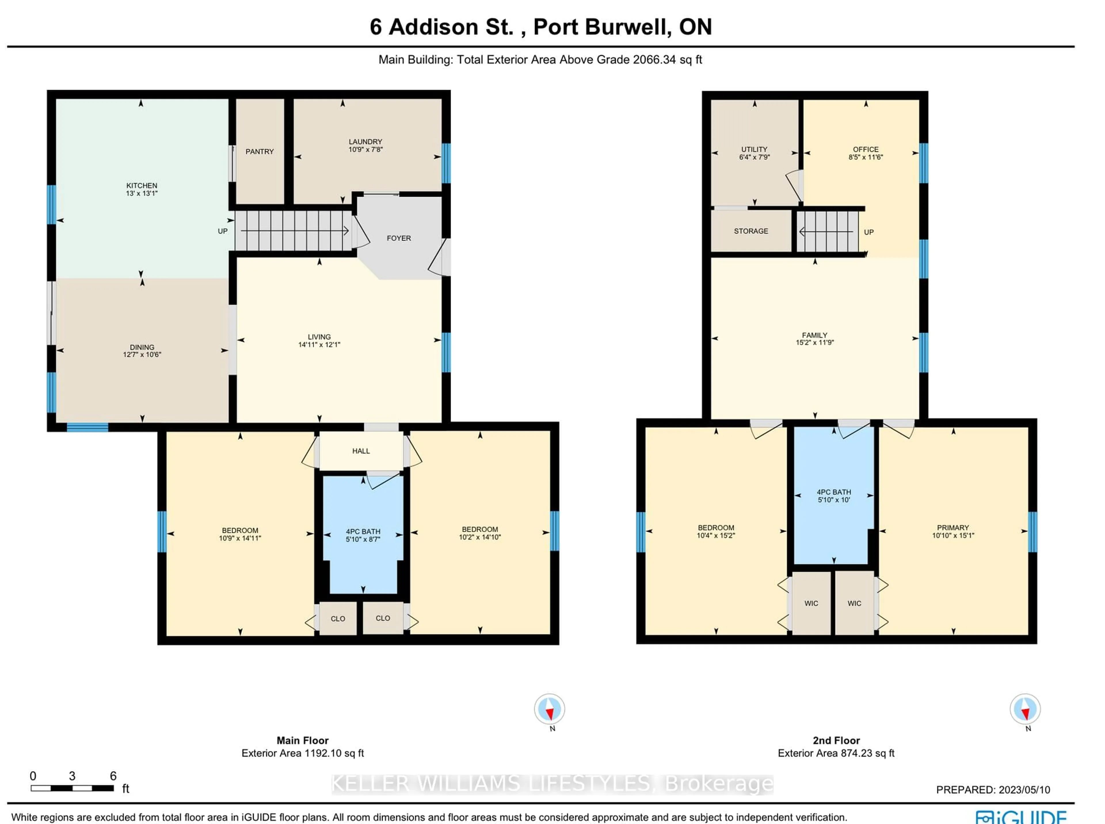 Floor plan for 6 Addison St, Bayham Ontario N0J 1T0