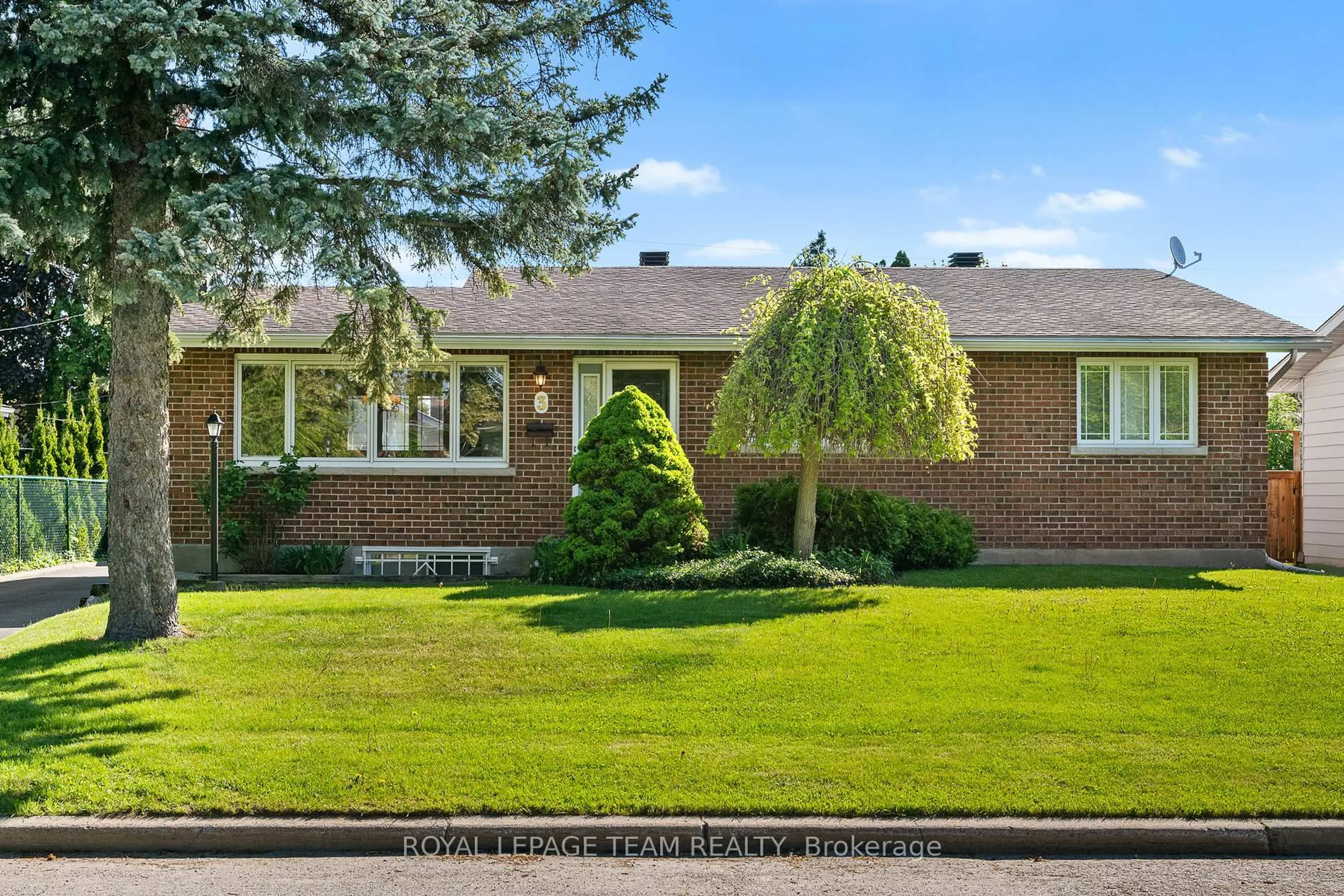 Home with brick exterior material, street for 3 Millbrook Cres, Nepean Ontario K2E 5B6