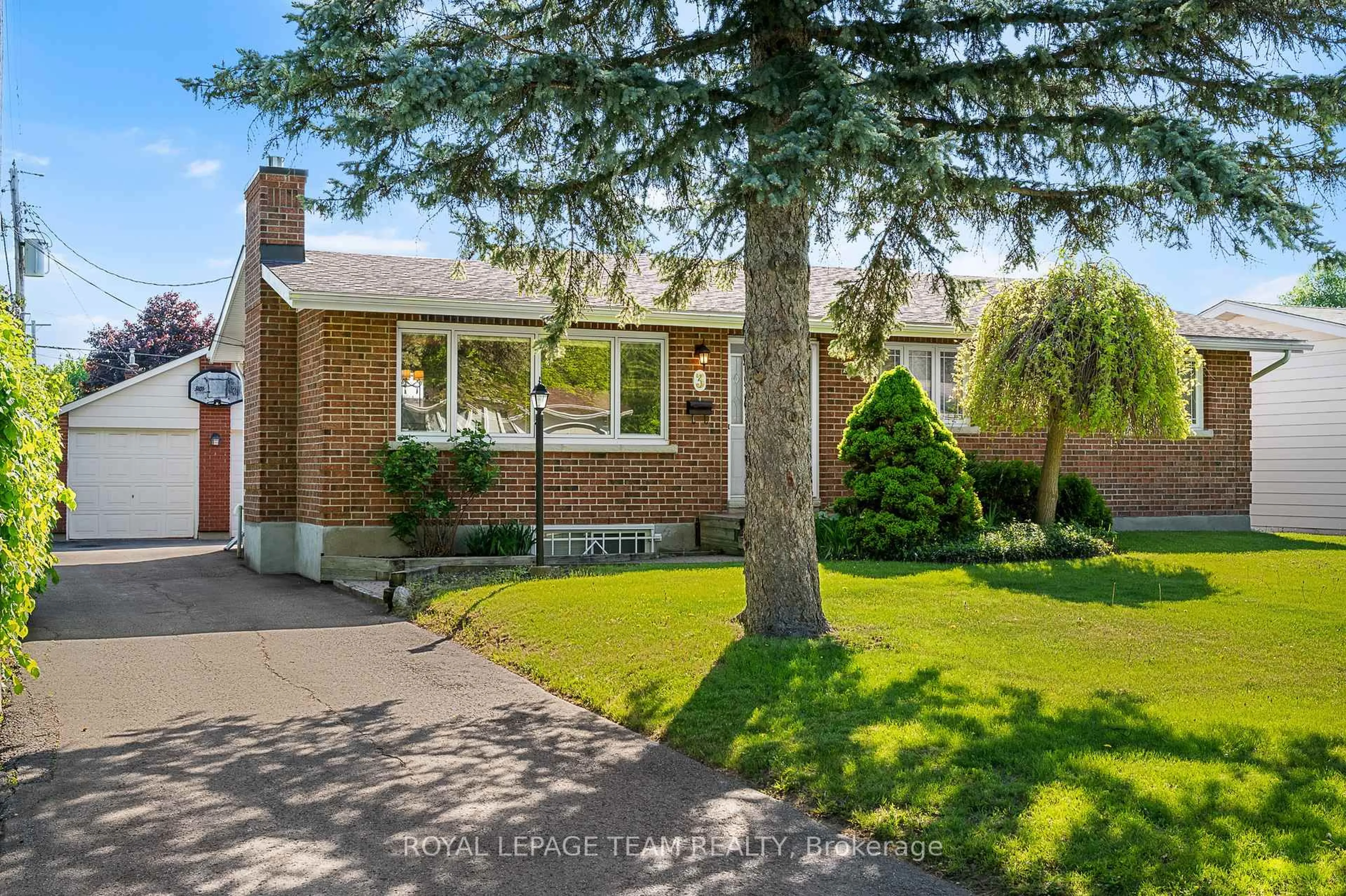 Home with brick exterior material, street for 3 Millbrook Cres, Nepean Ontario K2E 5B6