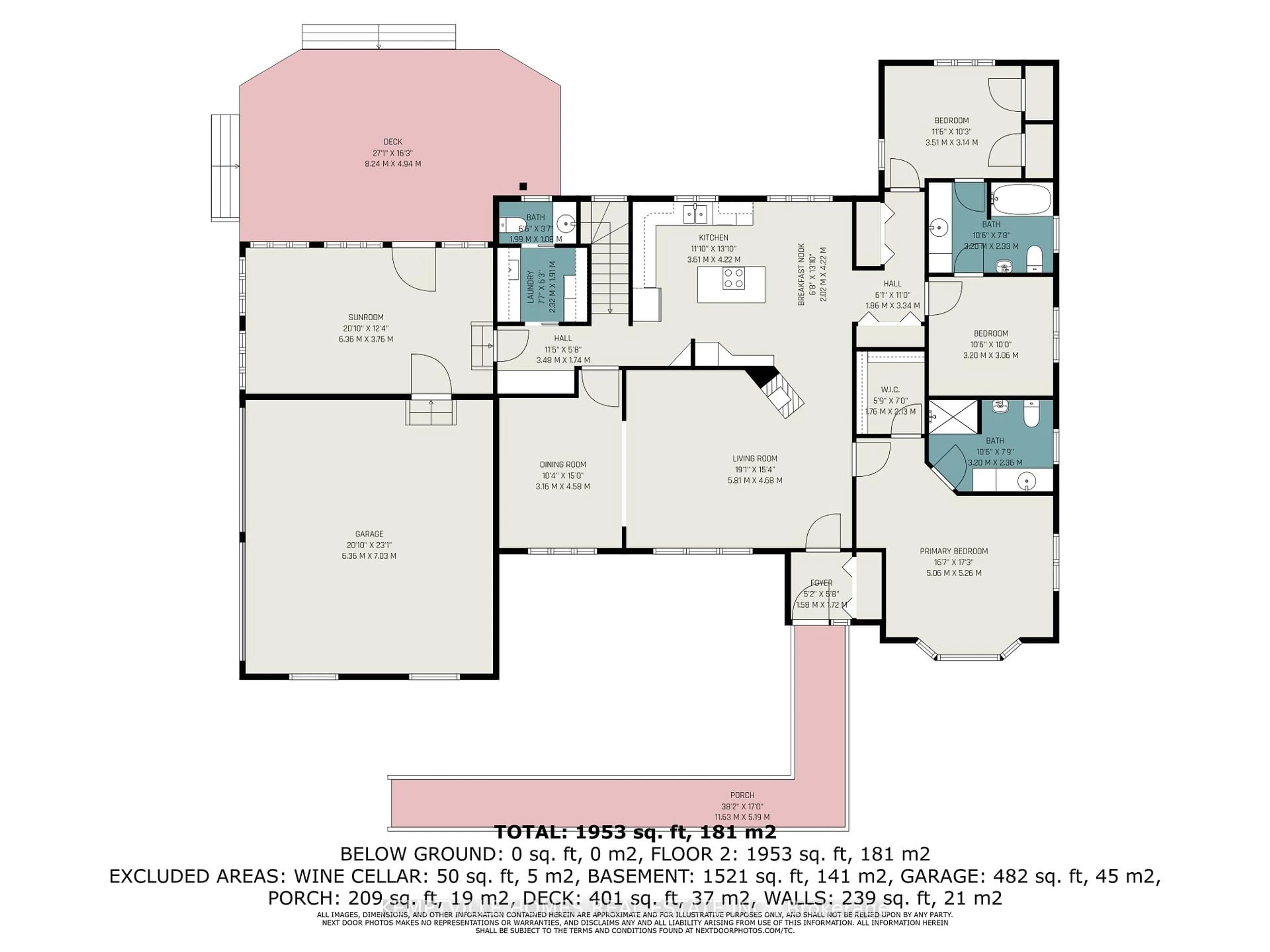Floor plan for 1199 COUNTY 18 Rd, North Grenville Ontario K0G 1S0