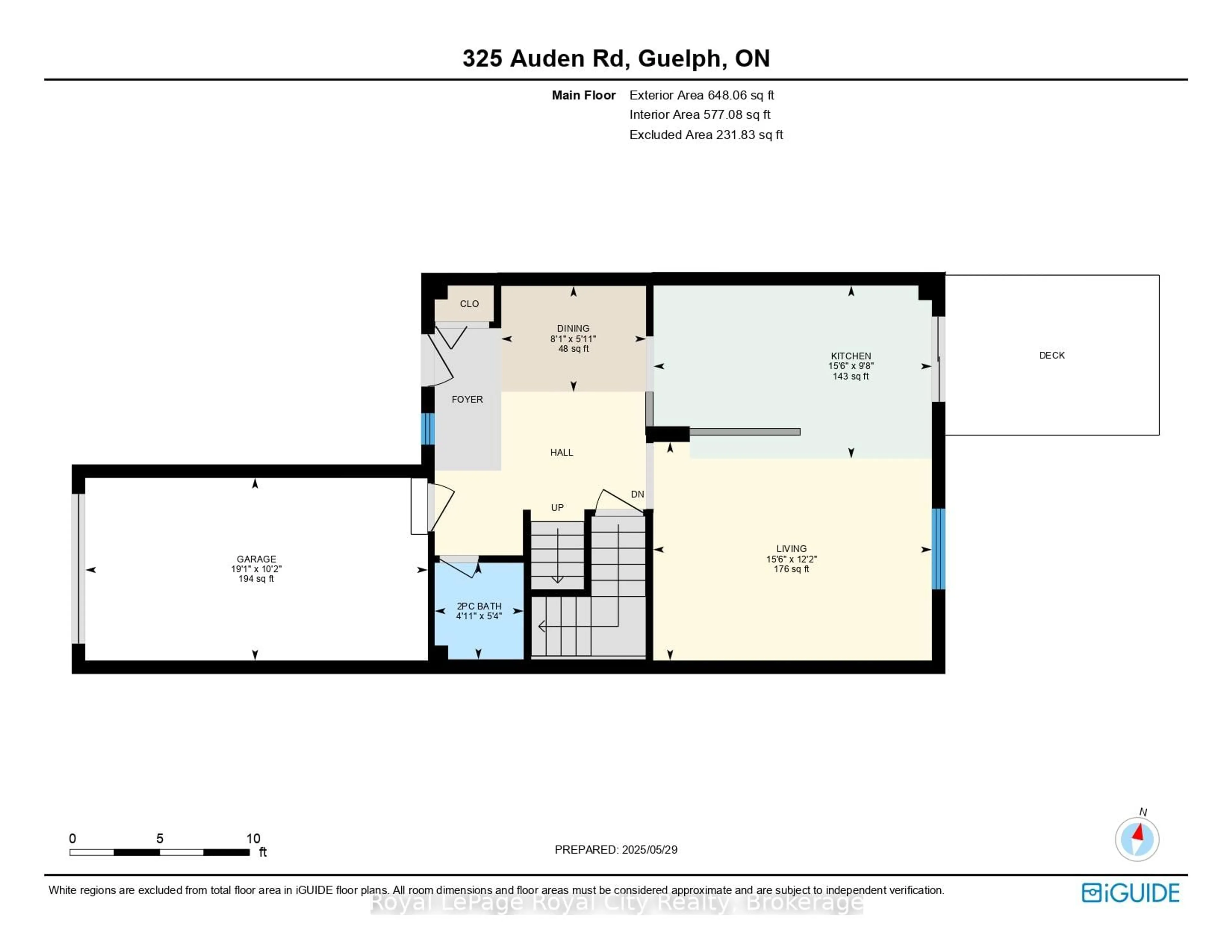 Floor plan for 325 AUDEN Rd, Guelph Ontario N1E 6S4