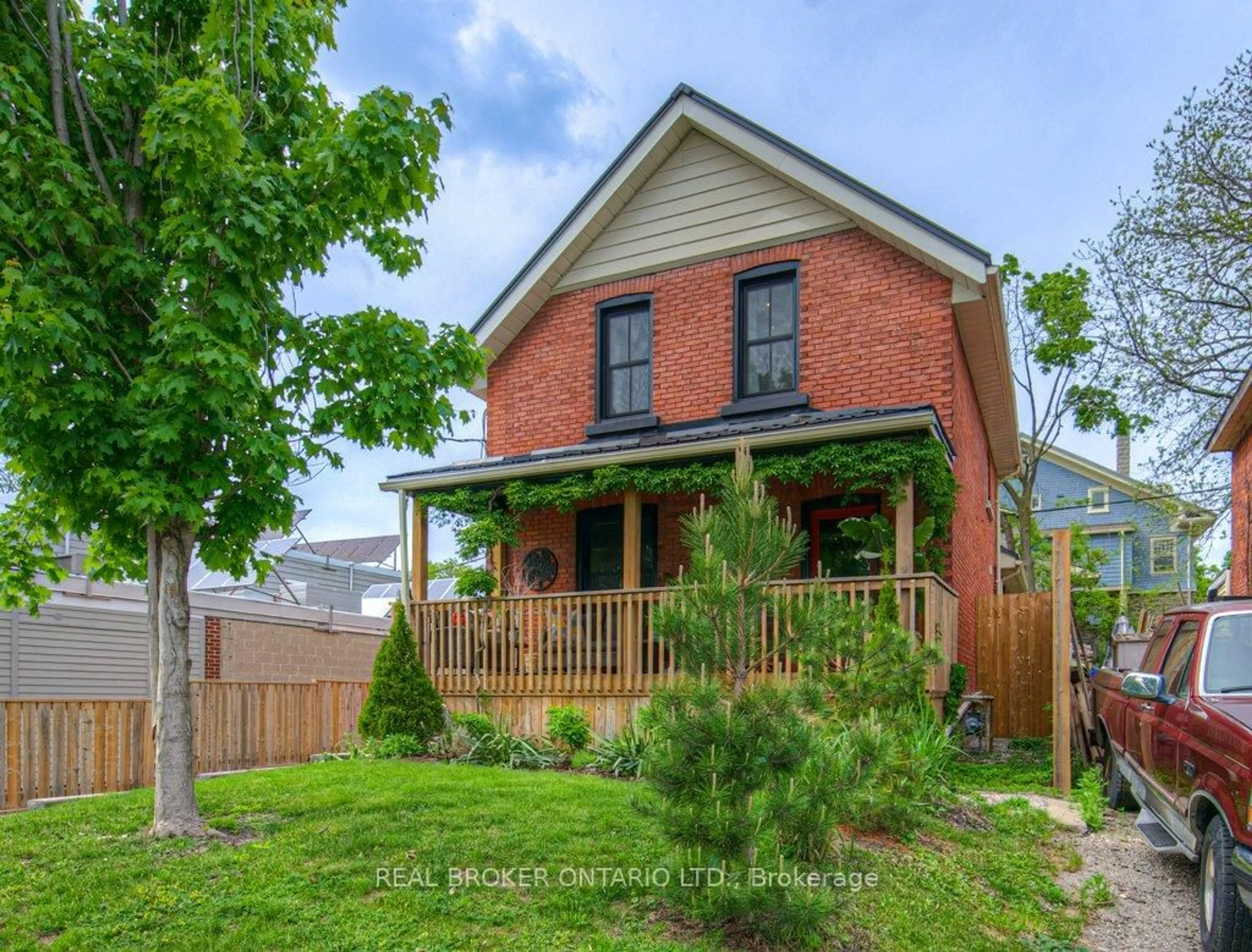 Home with brick exterior material, street for 36 Rebecca St, Stratford Ontario N5A 3P1