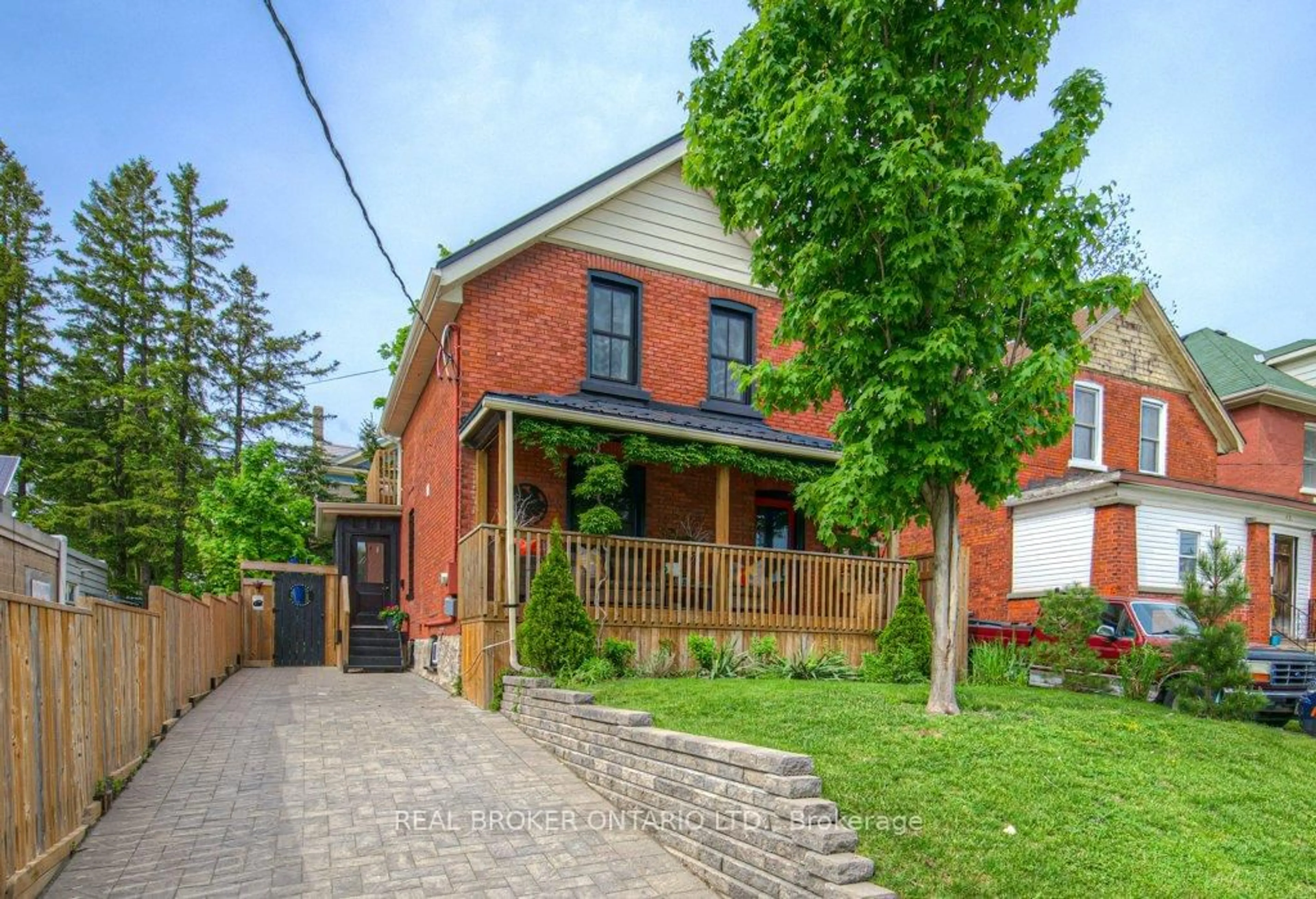 Home with brick exterior material, street for 36 Rebecca St, Stratford Ontario N5A 3P1