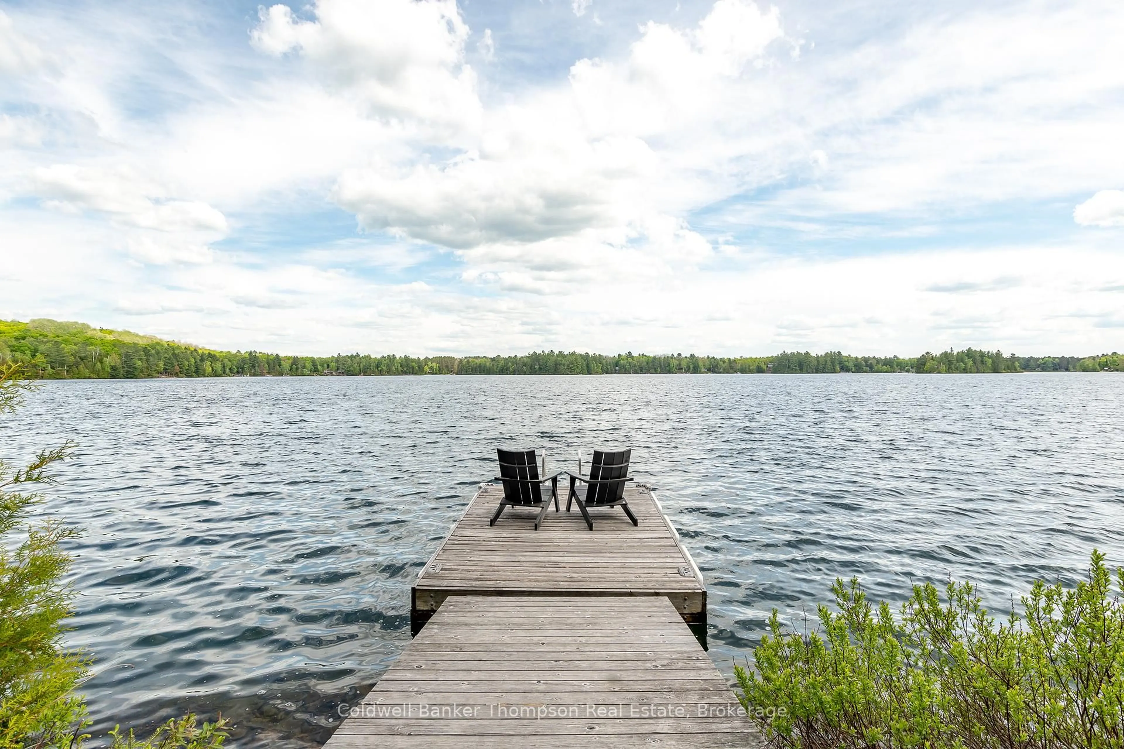 Patio, water/lake/river/ocean view for 57 Mayflower Lane, Perry Ontario P0A 1J0