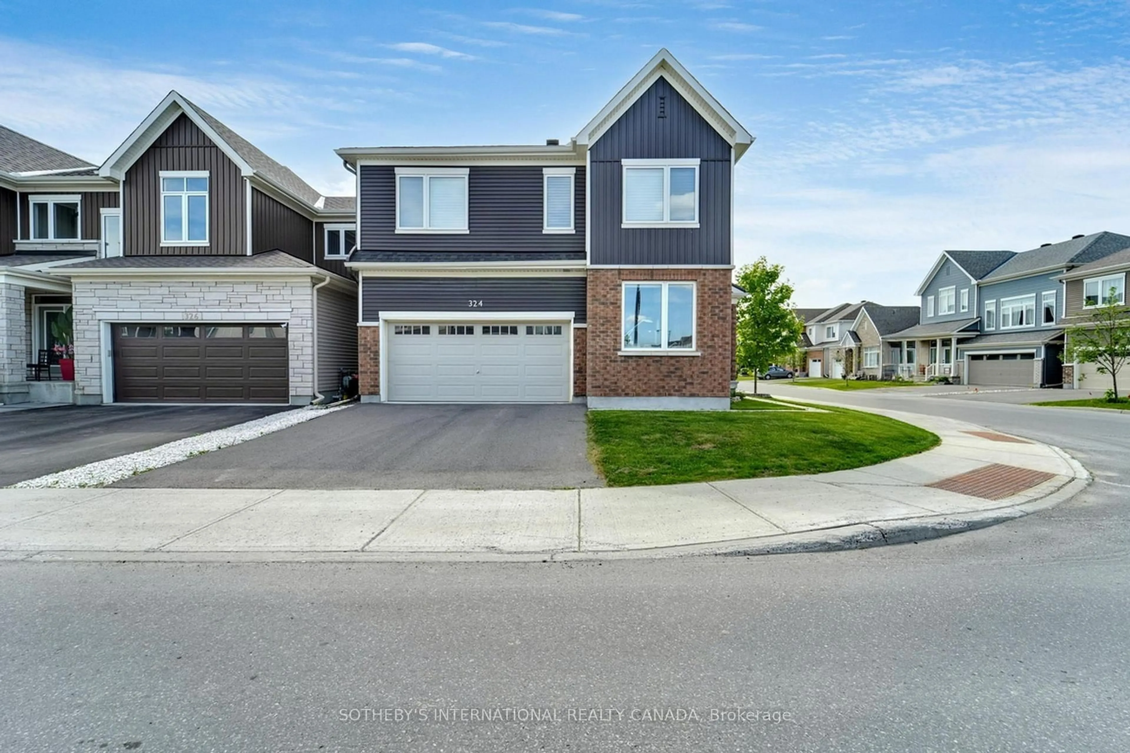 Home with vinyl exterior material, street for 324 Lamarche Ave, Ottawa Ontario K1W 0M9