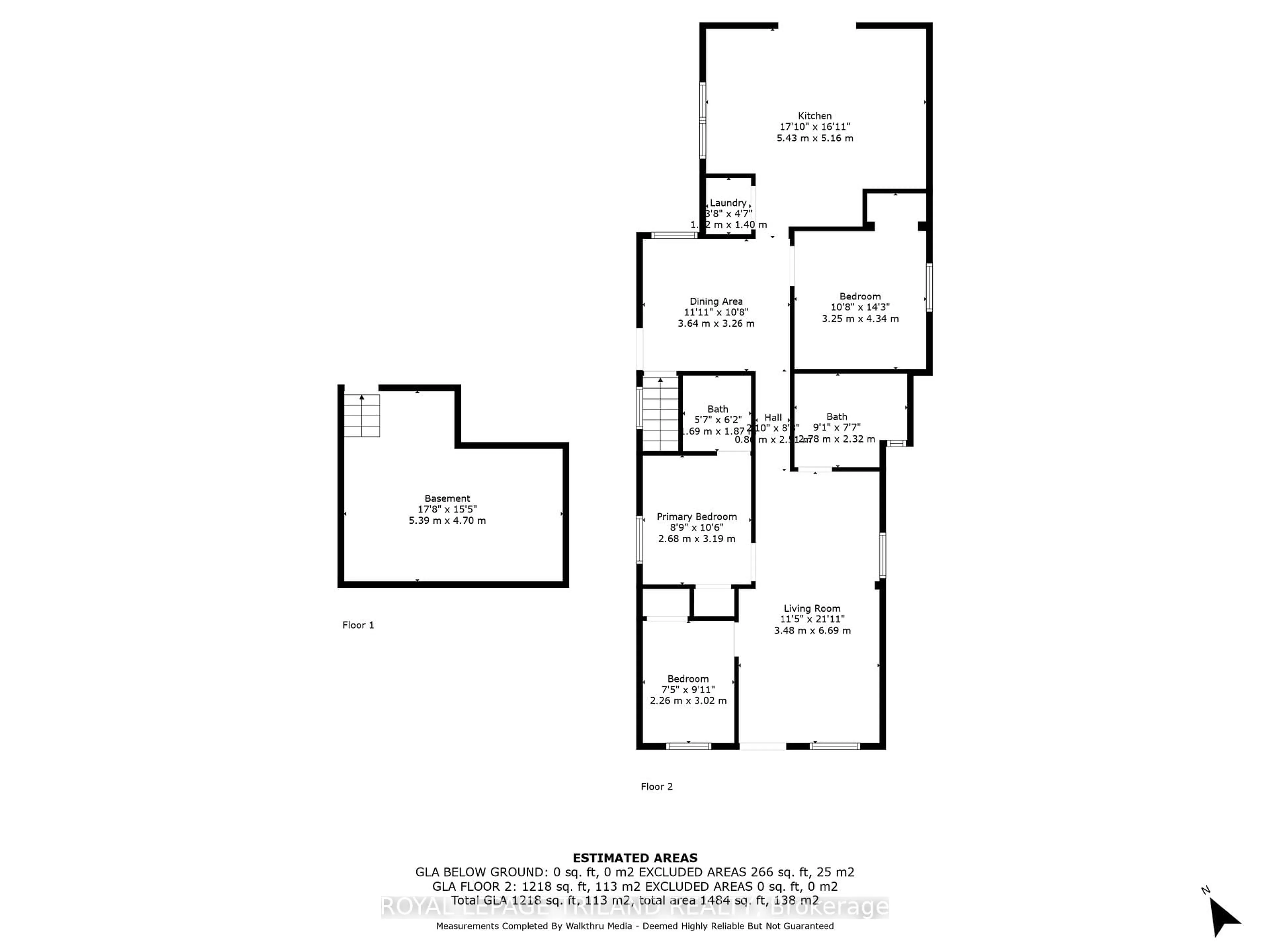 Floor plan for 57 Palace St, London East Ontario N6B 3A6