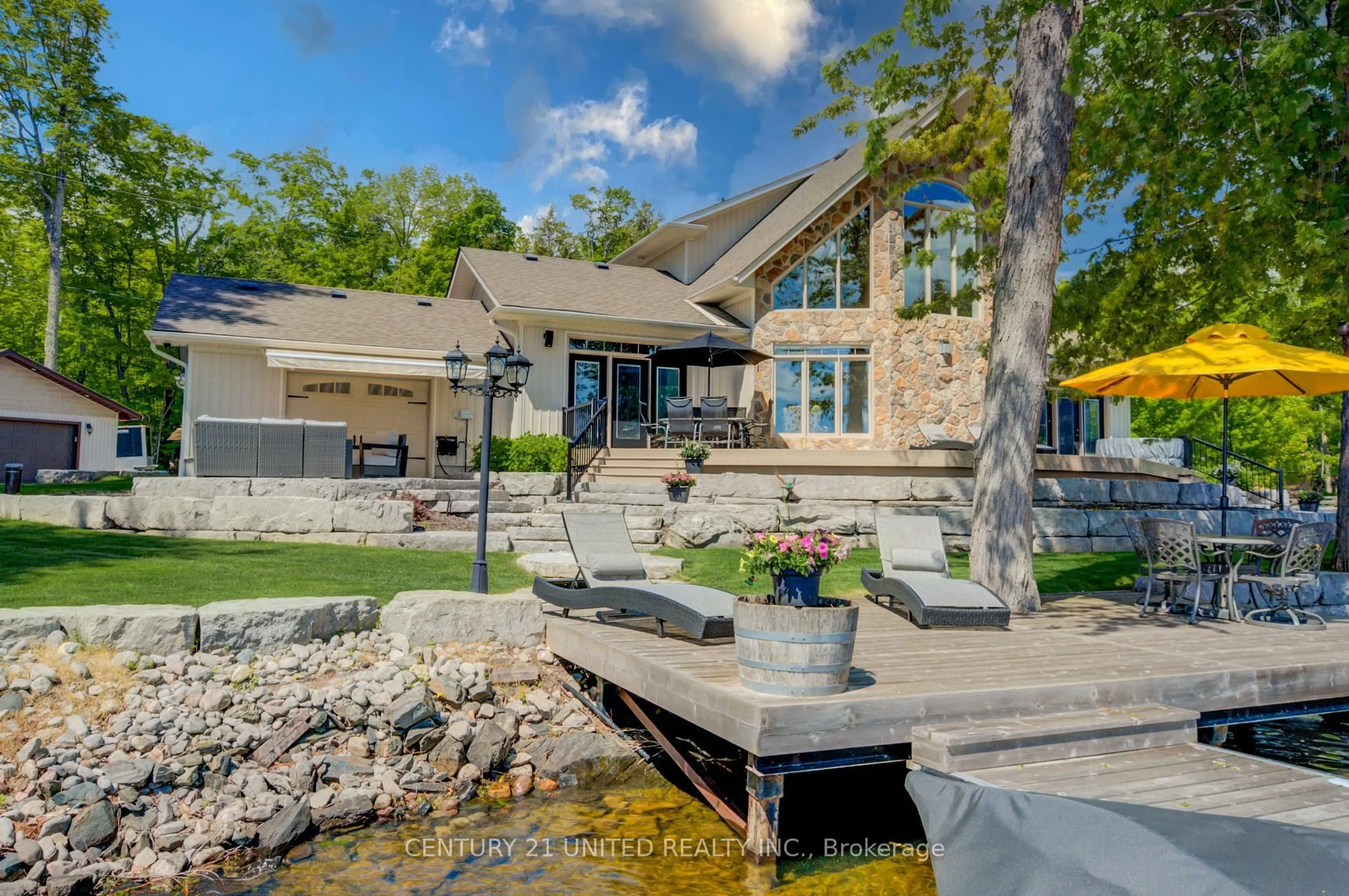 Home with brick exterior material, water/lake/river/ocean view for 169 Fire Route 44 N/A, Havelock-Belmont-Methuen Ontario K0L 1Z0