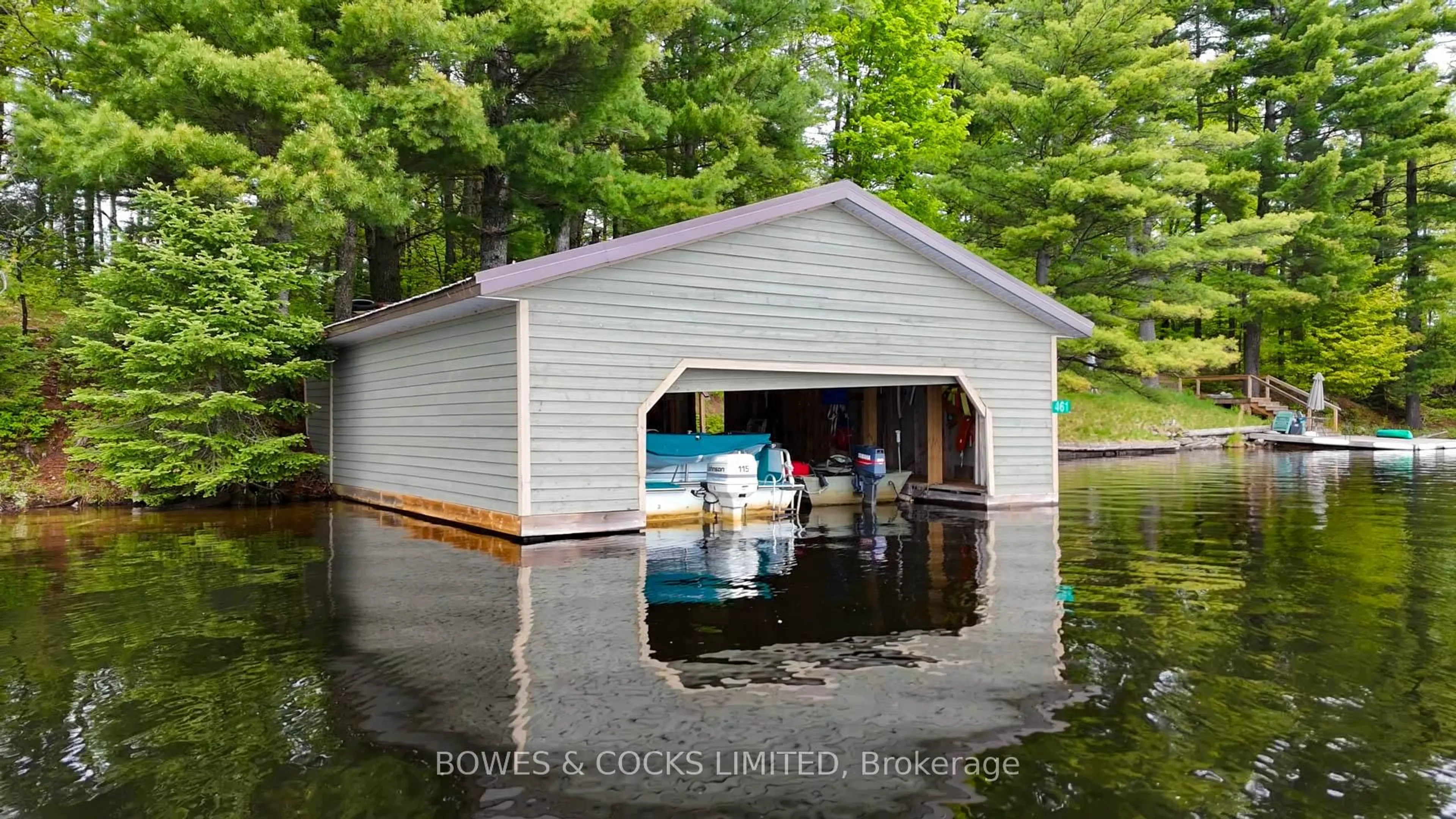 Indoor garage for 461 WESLEMKOON LAKE, Hastings Ontario K0L 1W0