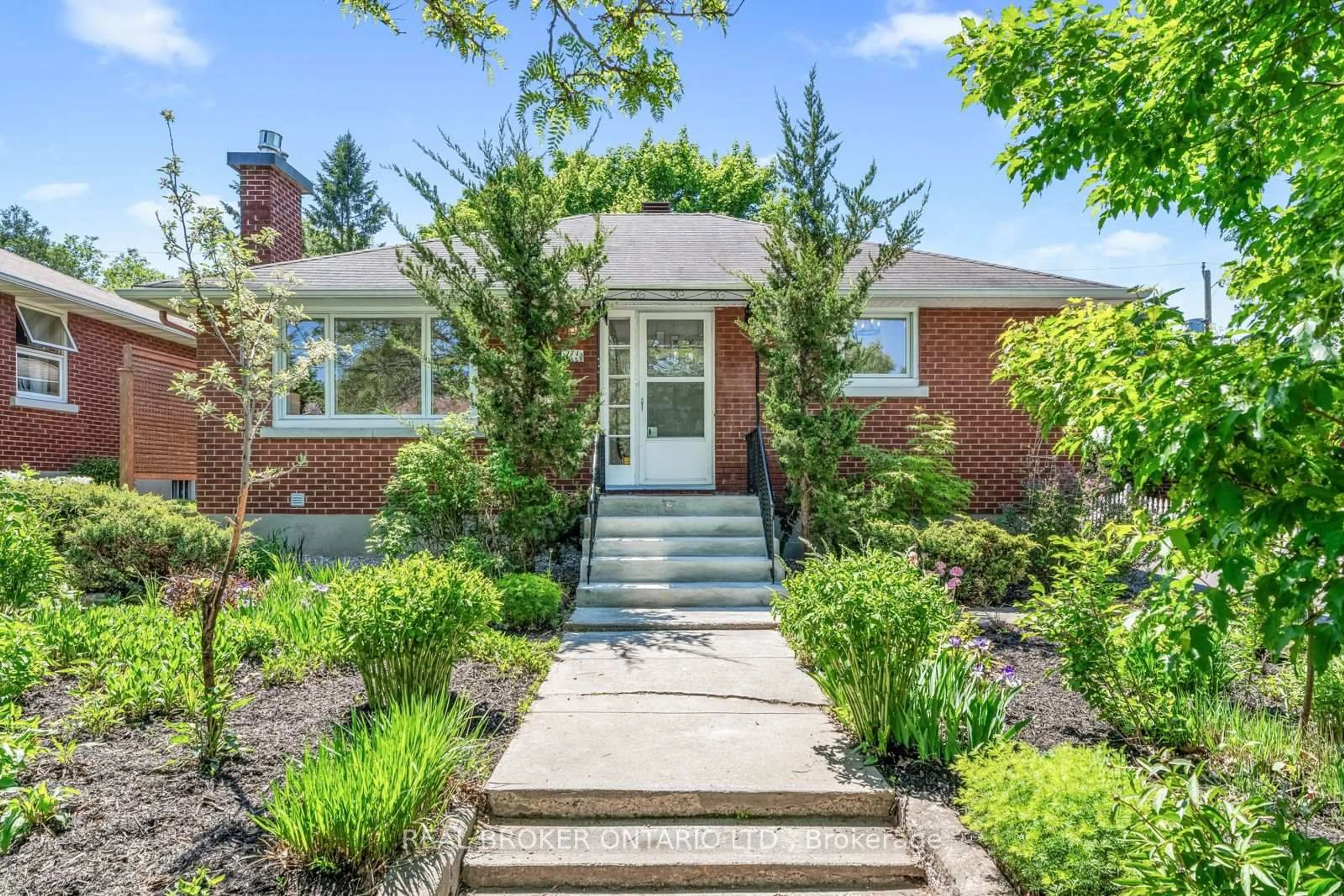 Home with brick exterior material, street for 174 Dahlia Ave, Ottawa Ontario K1H 6G2