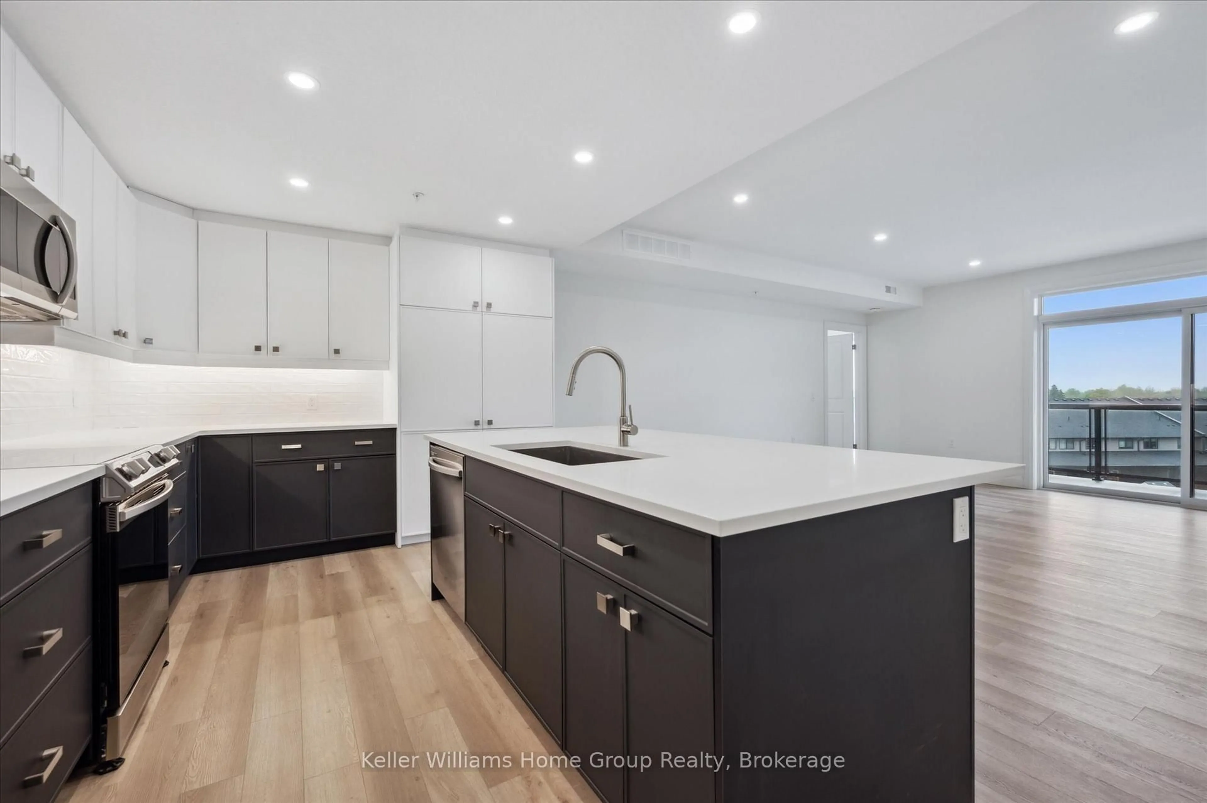 Open concept kitchen, unknown for 99B Farley Rd #412, Centre Wellington Ontario N1M 0K5