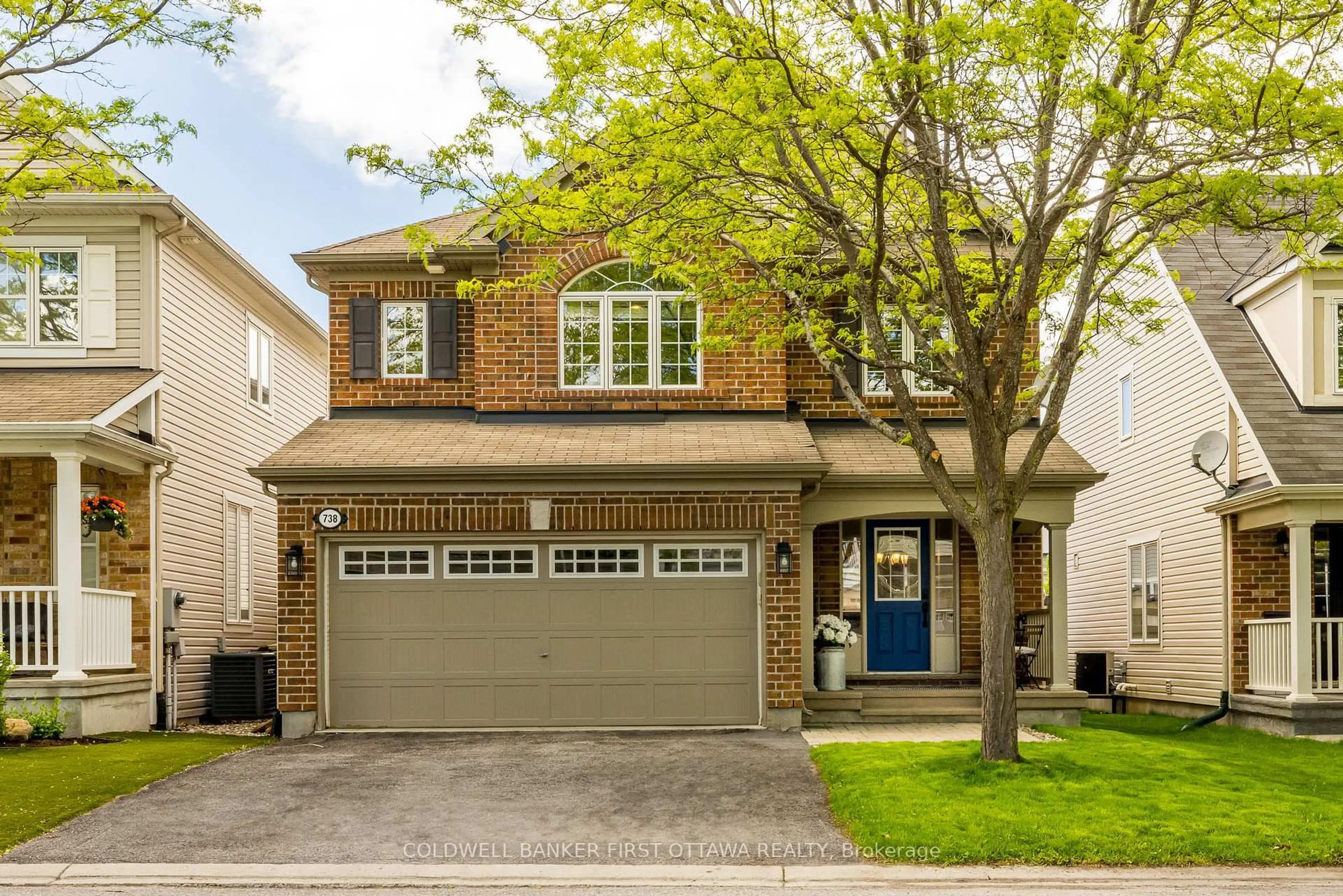 Home with brick exterior material, street for 738 TRAMONTANA Pl, Ottawa Ontario K2S 0E7