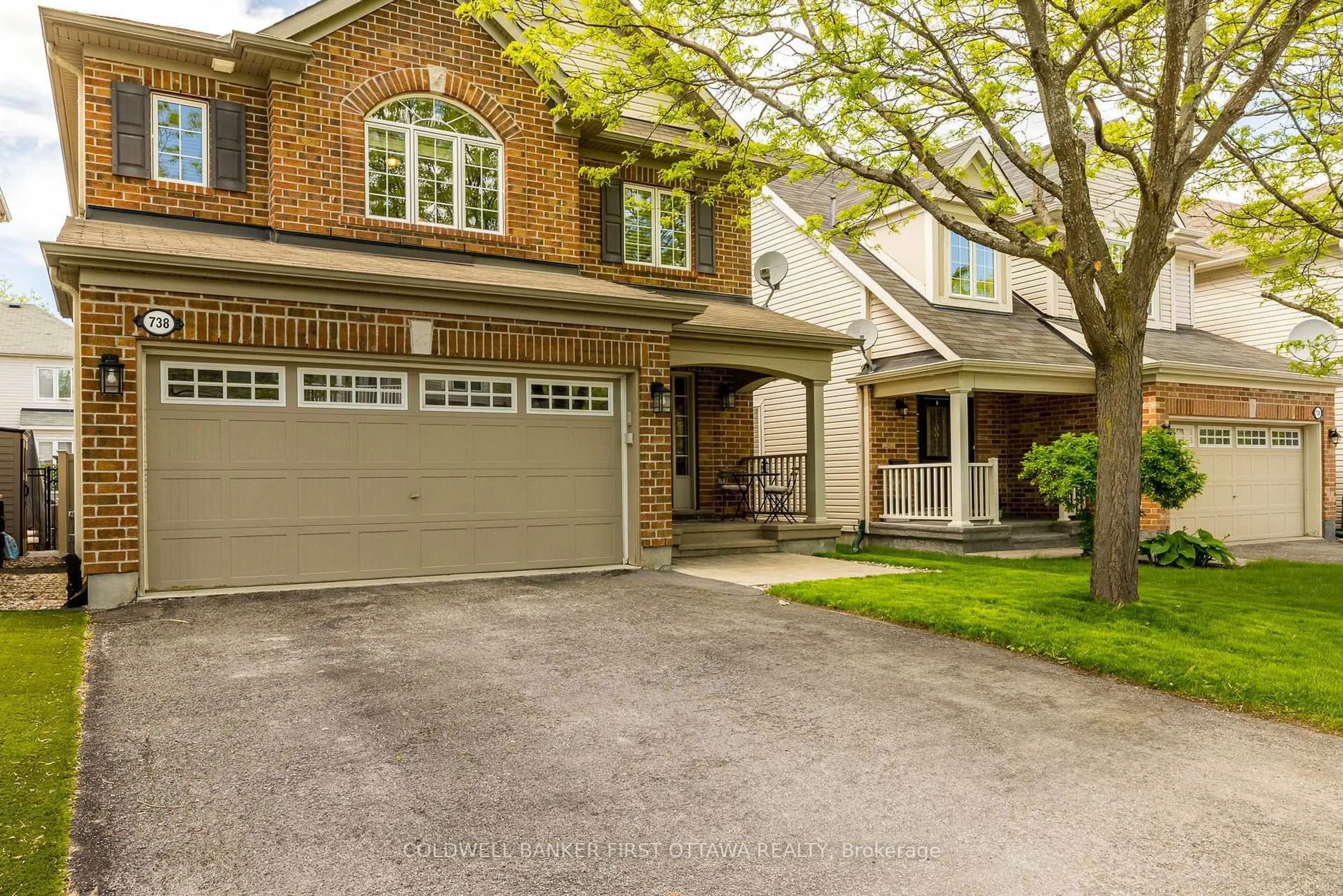 Home with brick exterior material, street for 738 TRAMONTANA Pl, Ottawa Ontario K2S 0E7