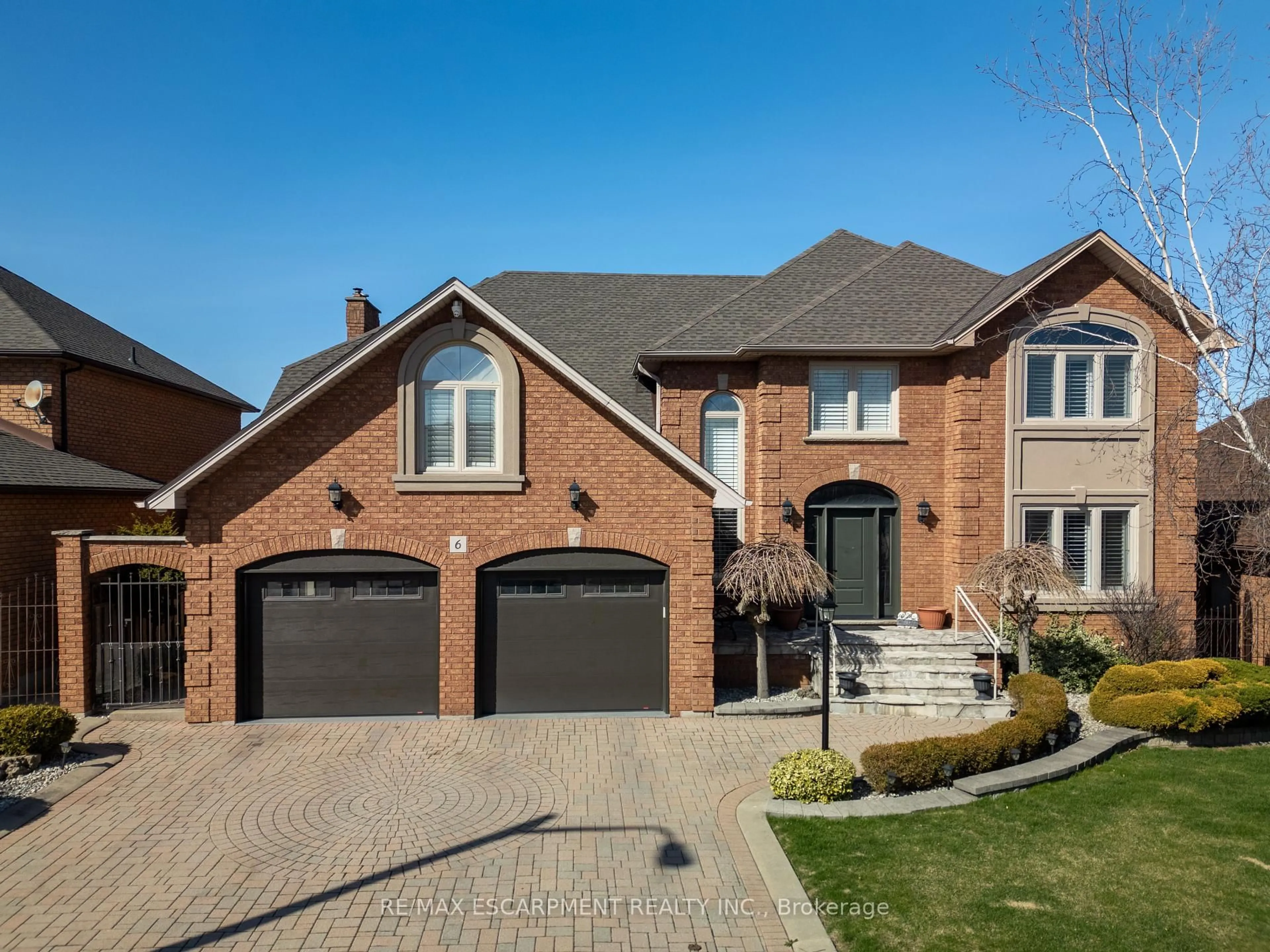Home with brick exterior material, street for 6 Embassy Dr, Hamilton Ontario L8T 4Z8