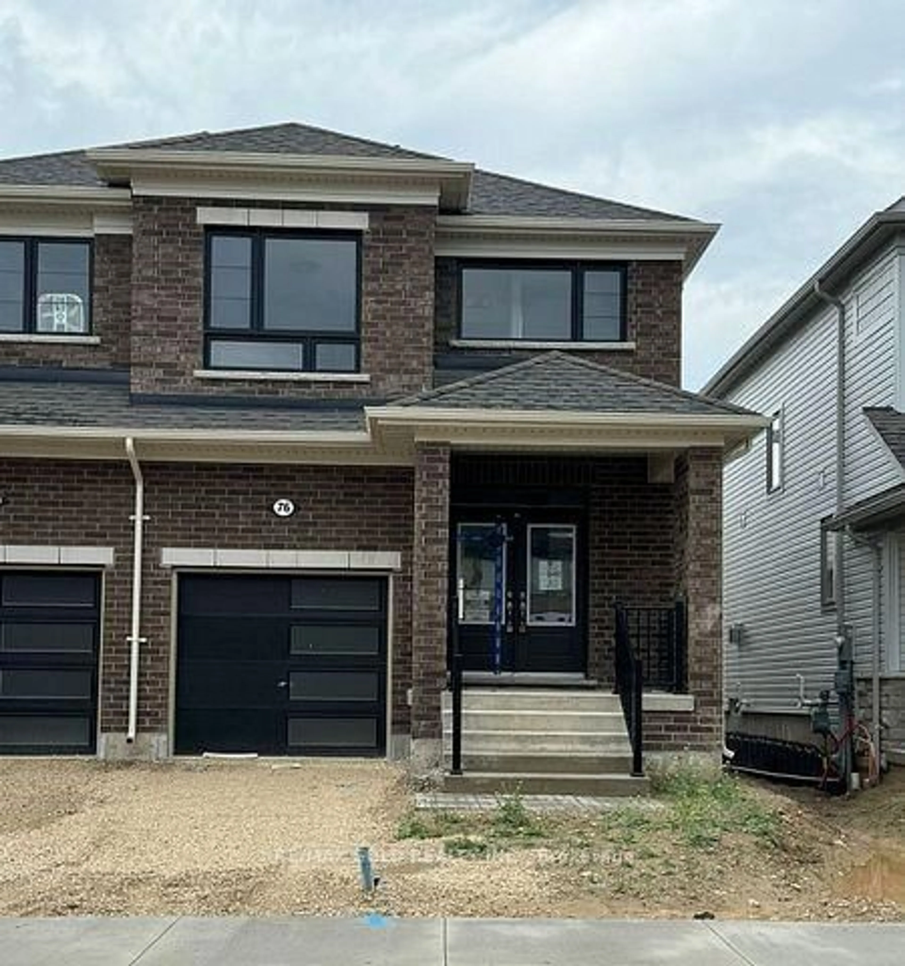 Home with brick exterior material, street for 76 Prest Way, Centre Wellington Ontario N1M 0K1