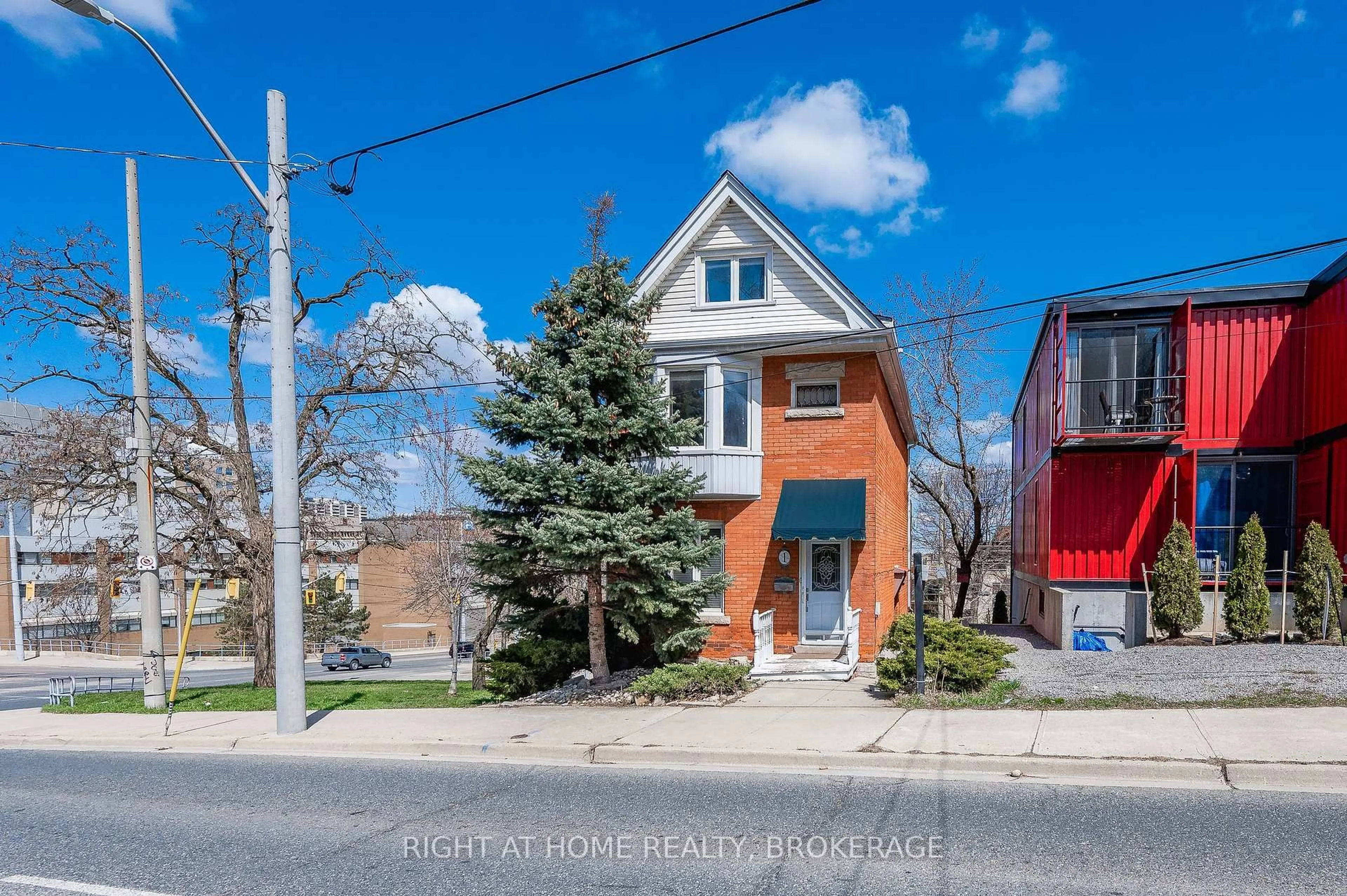 Home with brick exterior material, street for 1 Arkledun Ave, Hamilton Ontario L8N 2H4
