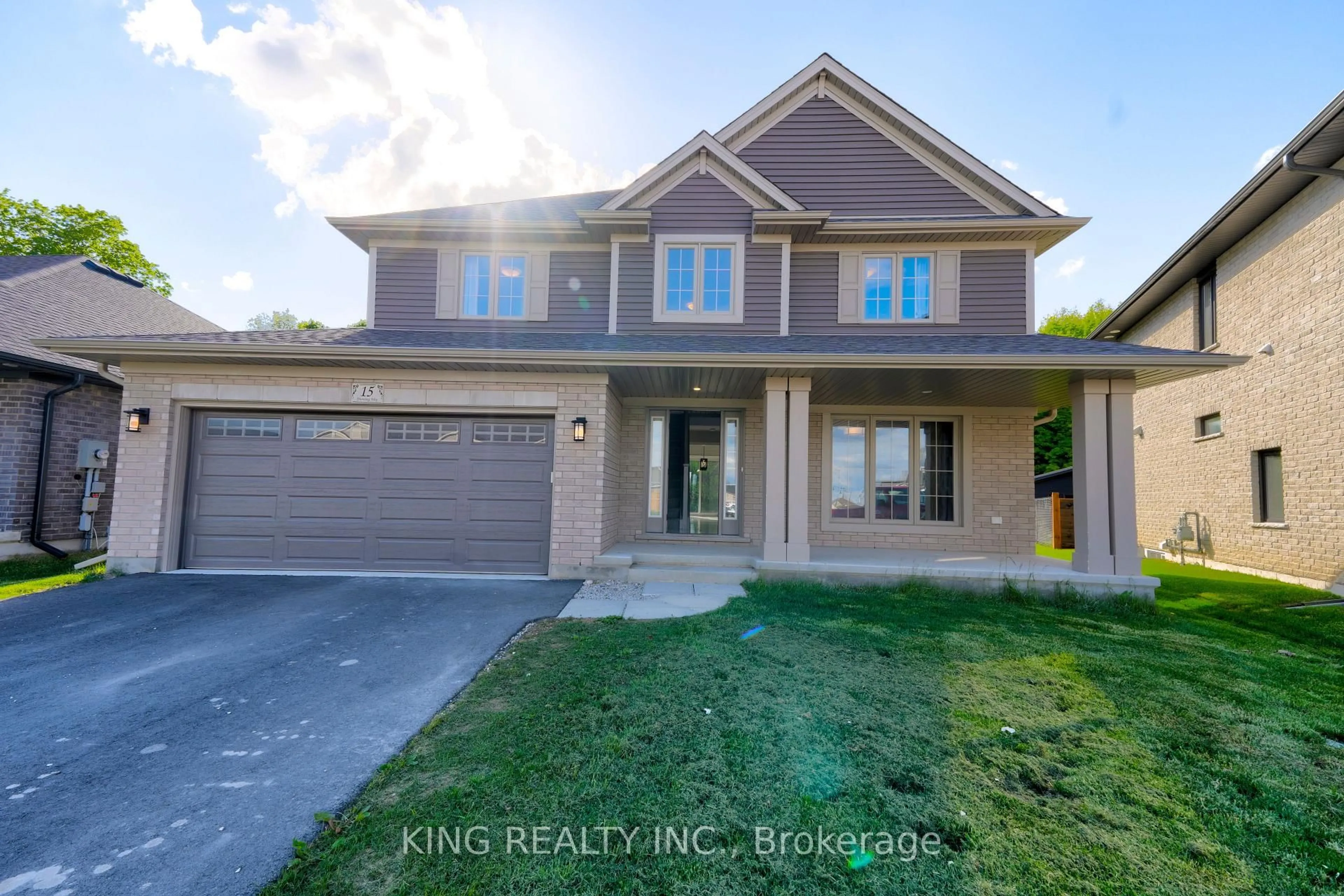 Home with brick exterior material, street for 15 Dunning Way, St. Thomas Ontario N5R 0P7
