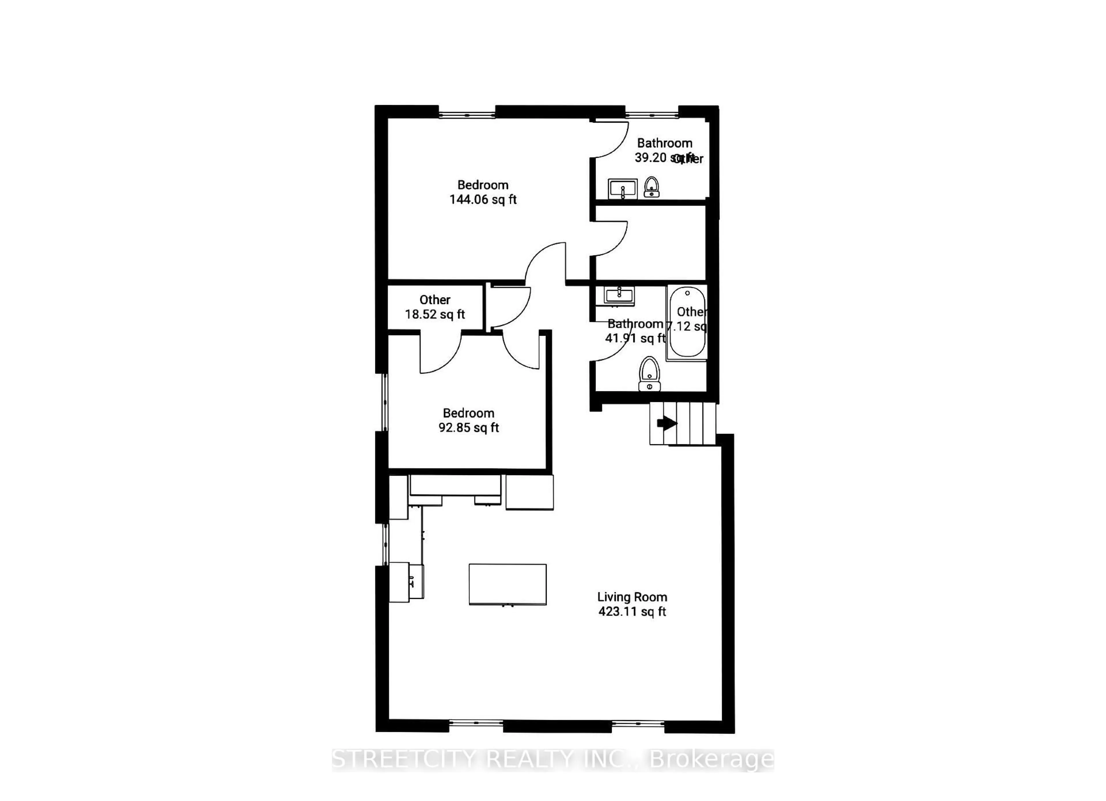 Floor plan for 1578 Councillors St, St. Clair Ontario N0N 1H0