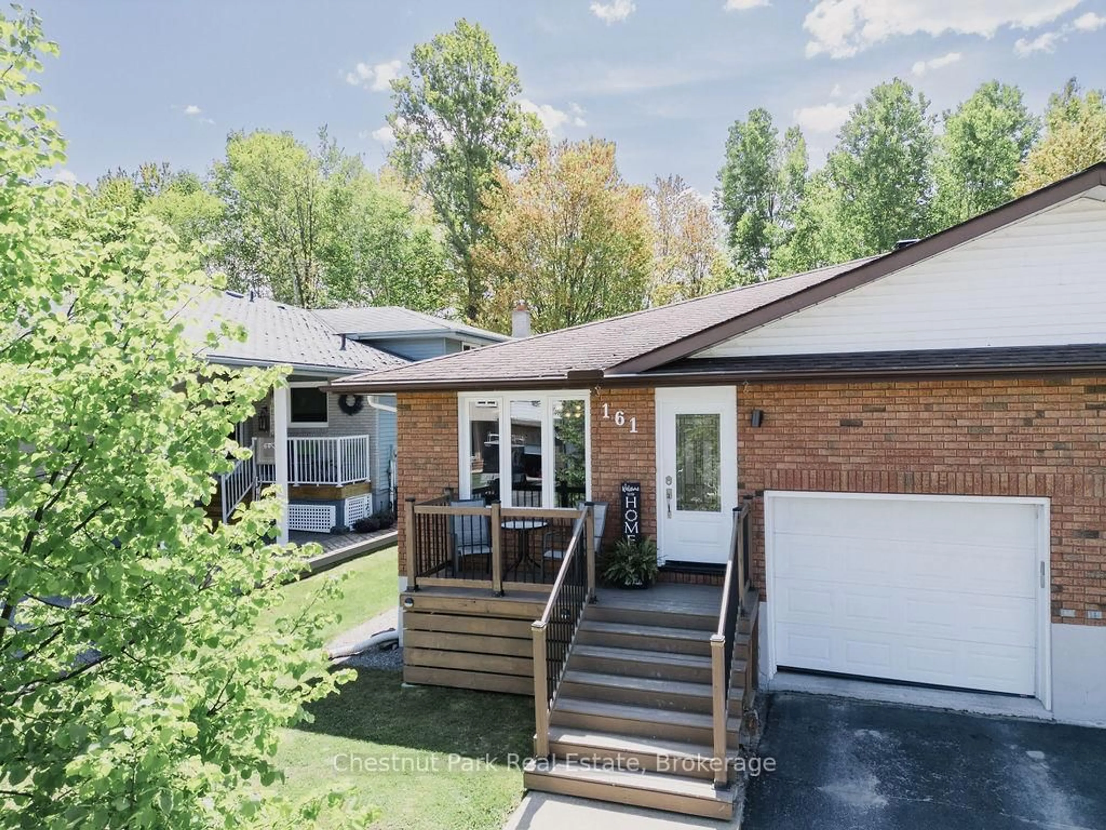 Home with brick exterior material, street for 161 Massey Dr, North Bay Ontario P1A 4G6