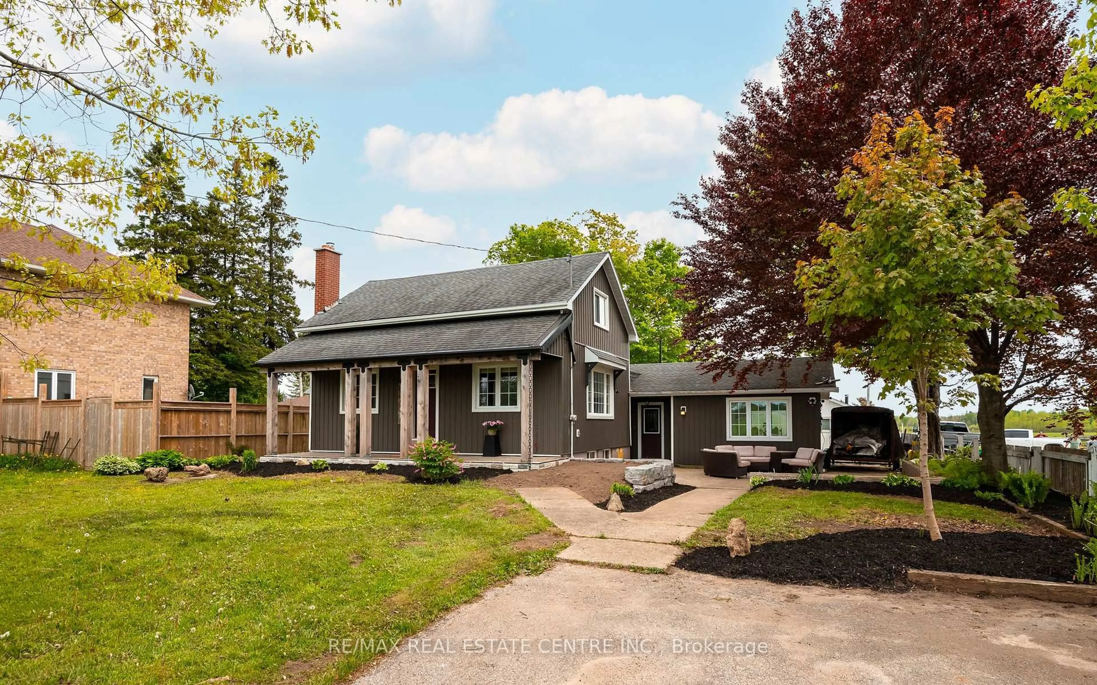 Home with brick exterior material, street for 185452 Grey Road 9 Rd, Southgate Ontario N0C 1B0