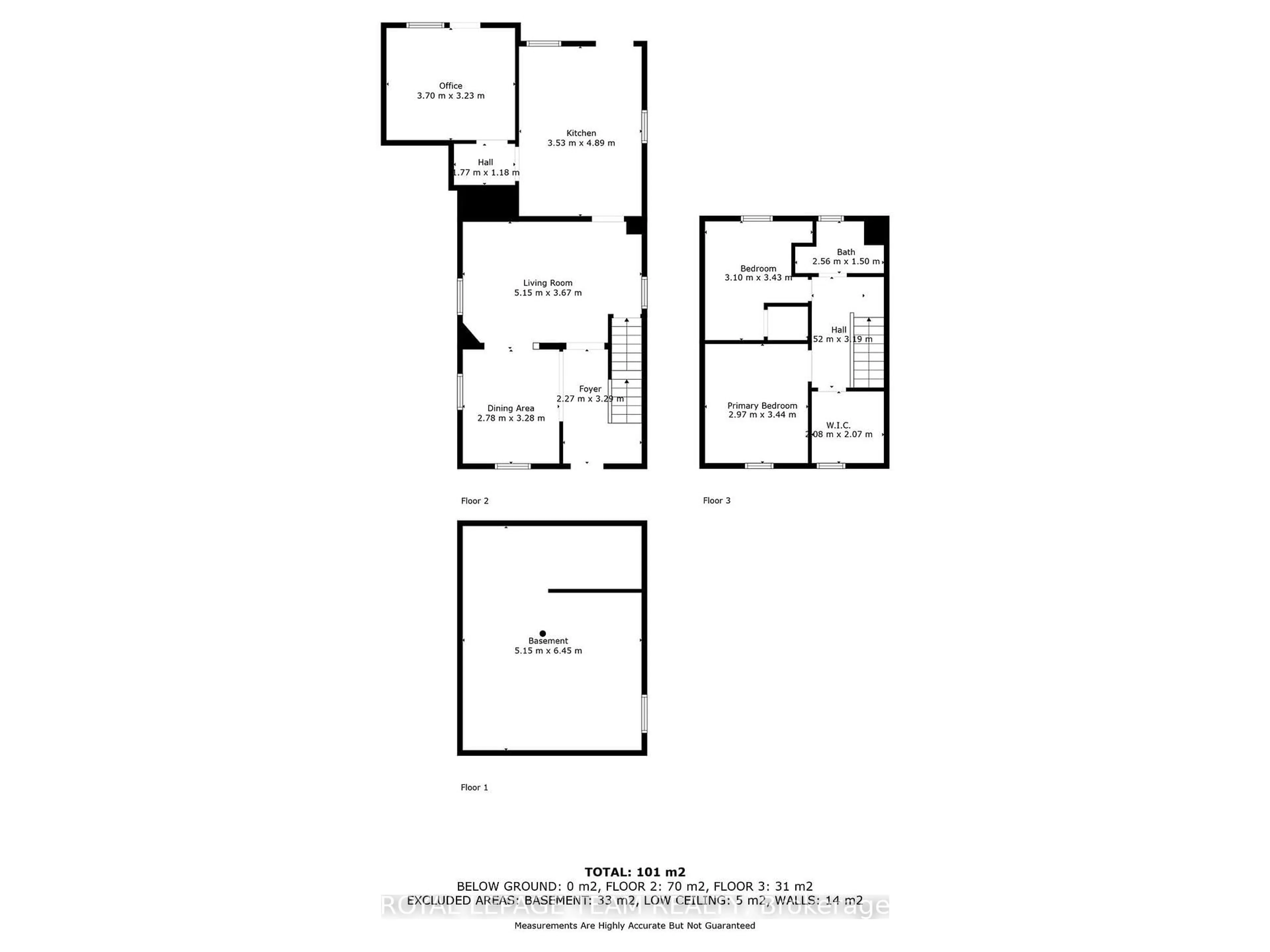 Floor plan for 79 Russell St, Arnprior Ontario K7S 2J5