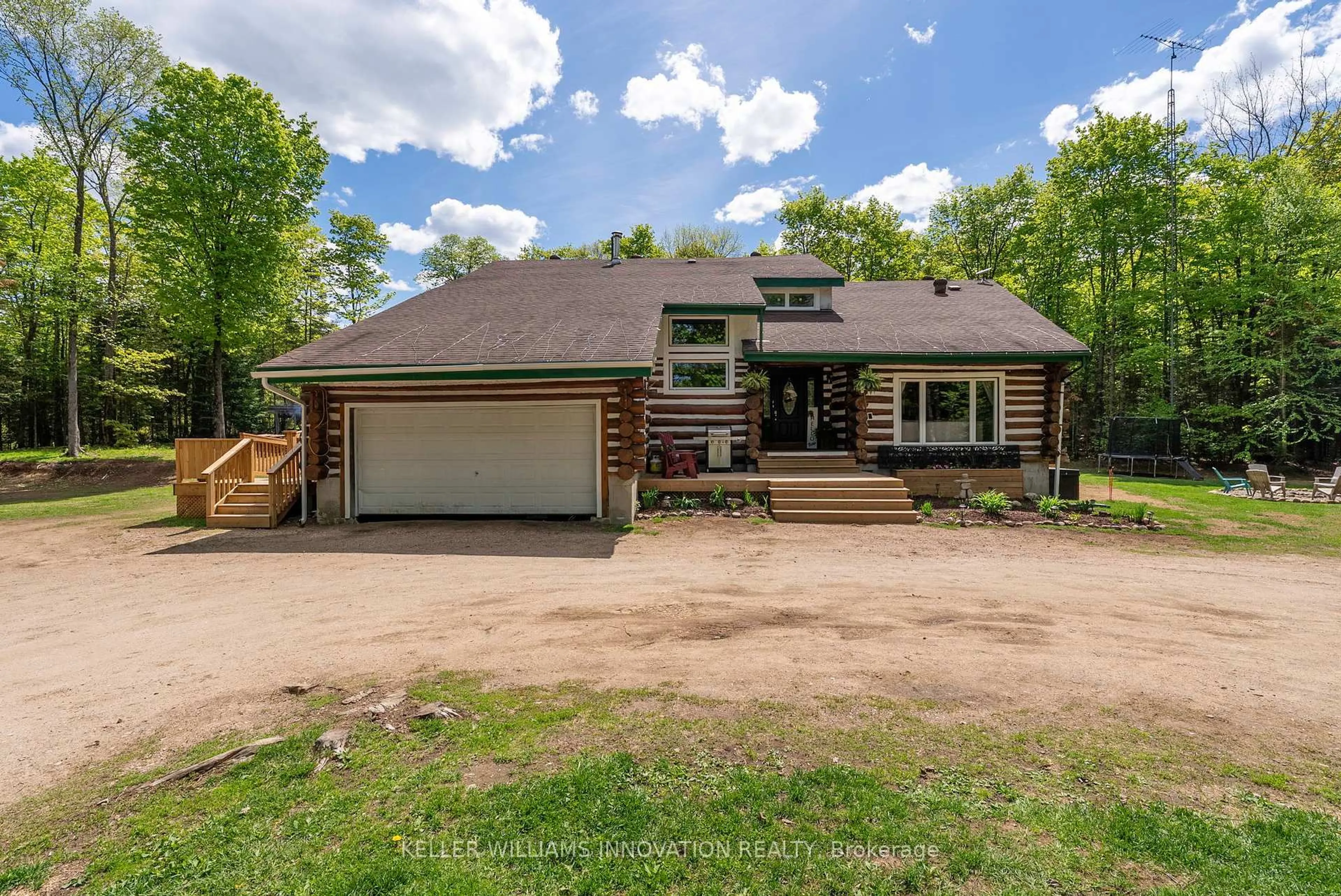 A pic from outside/outdoor area/front of a property/back of a property/a pic from drone, unknown for 239 Old Government Rd, Perry Ontario P0A 1J0