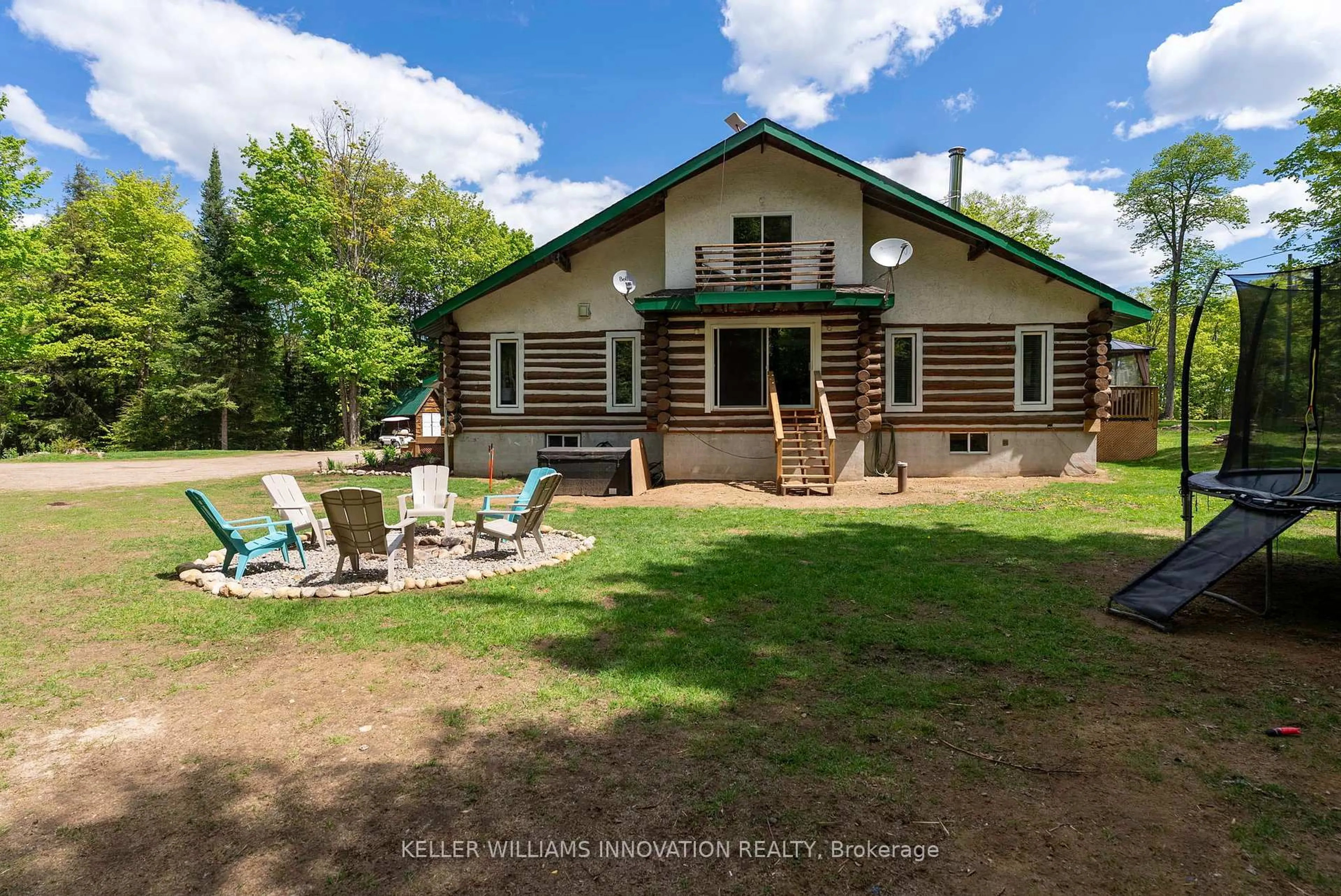 A pic from outside/outdoor area/front of a property/back of a property/a pic from drone, unknown for 239 Old Government Rd, Perry Ontario P0A 1J0