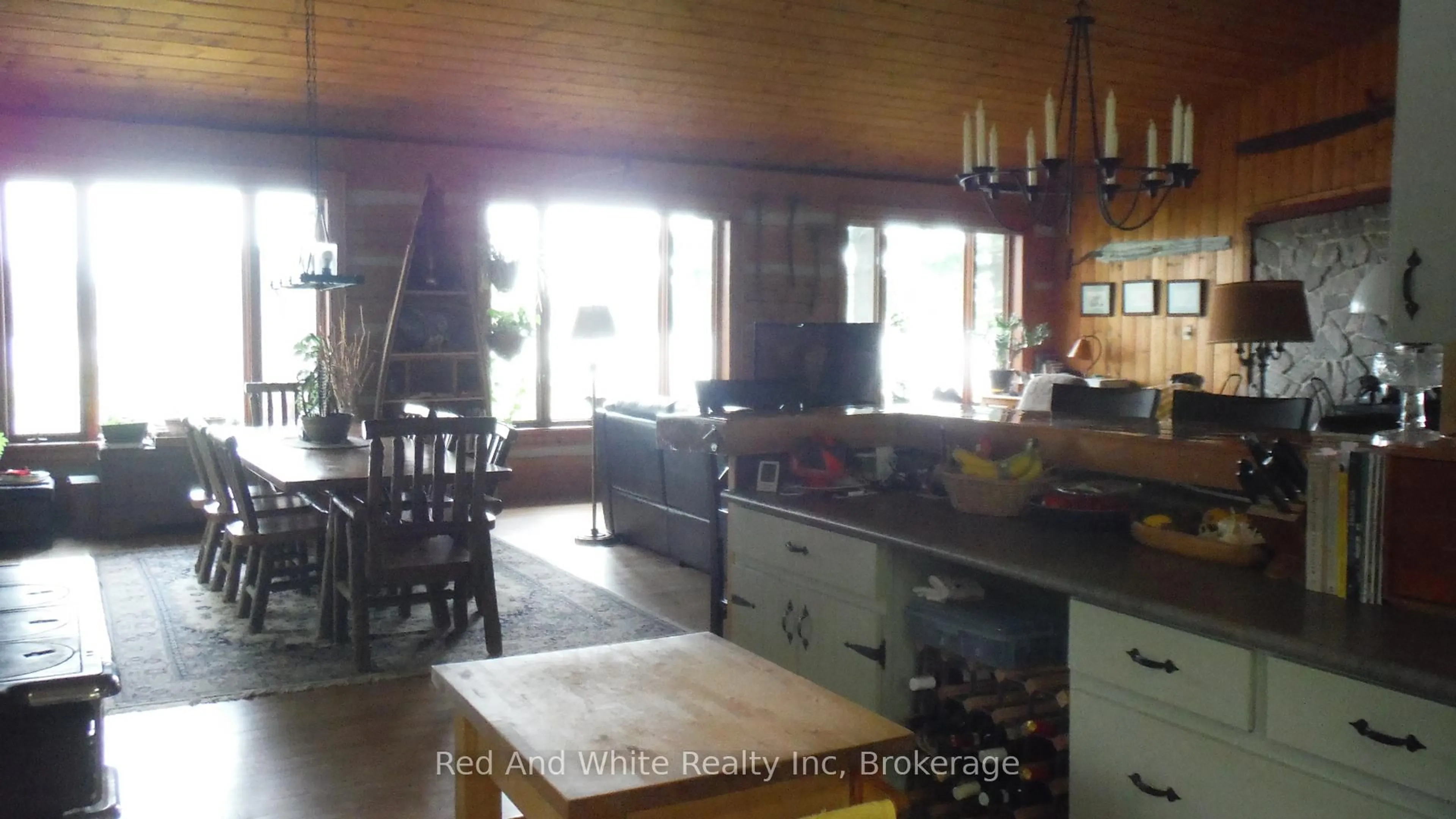 Open concept kitchen, unknown for 3491A AXE LAKE Rd, McMurrich/Monteith Ontario P0A 1Y0