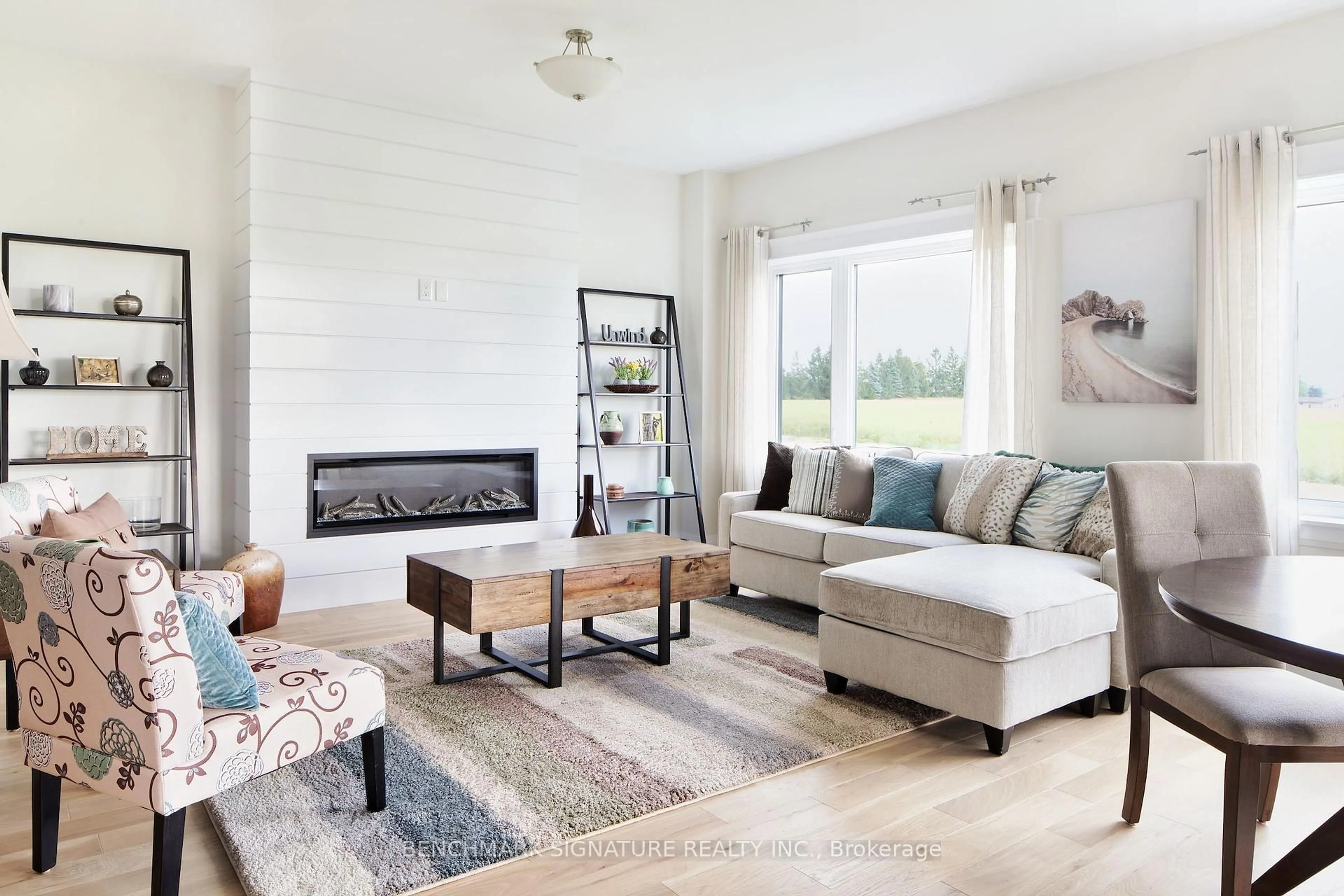 Living room with furniture, wood/laminate floor for Lot 23 Totten St, Zorra Ontario N0J 1J0