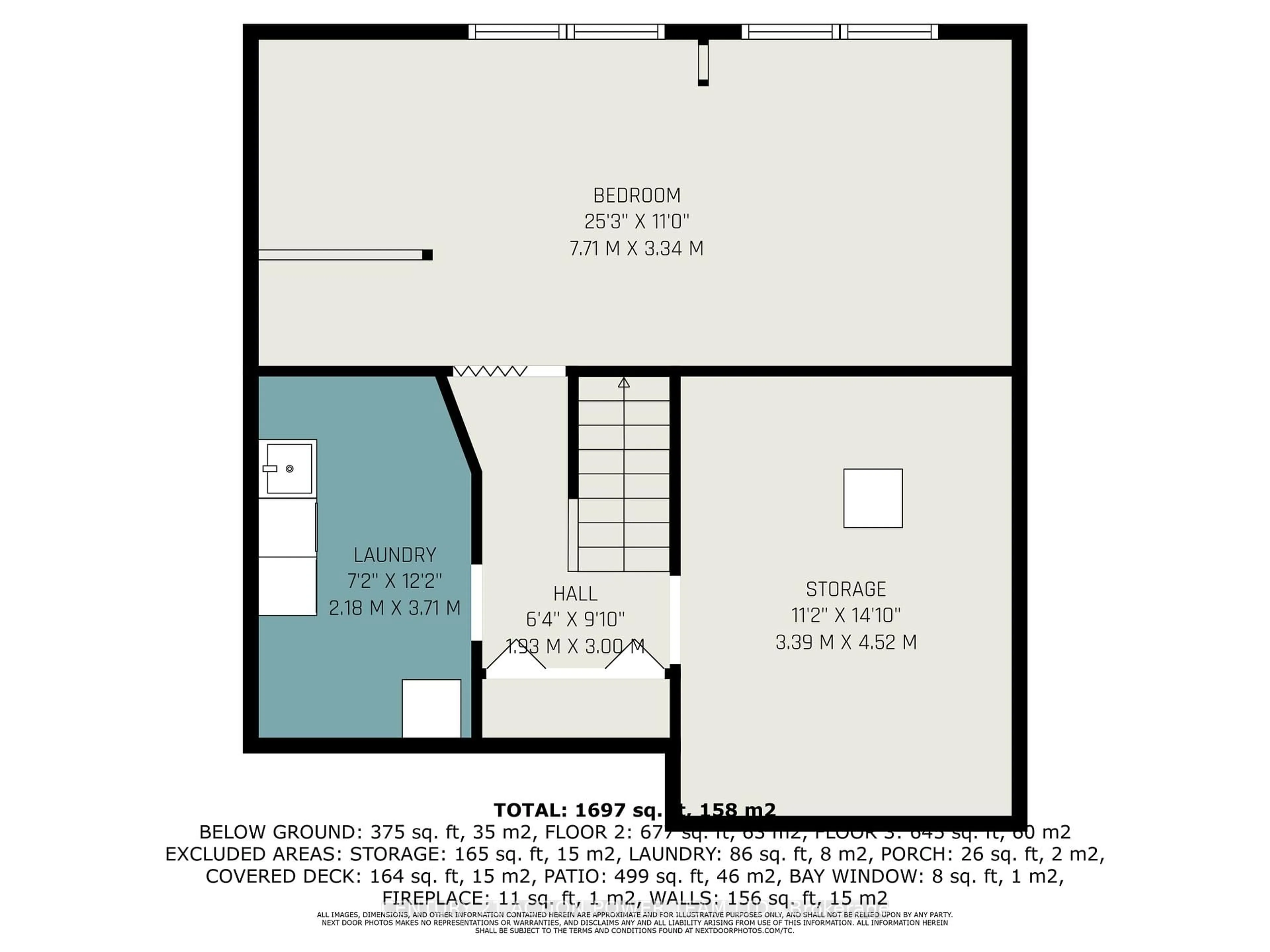 Floor plan for 1829 Cloverlawn Cres, Ottawa Ontario K1J 6V6