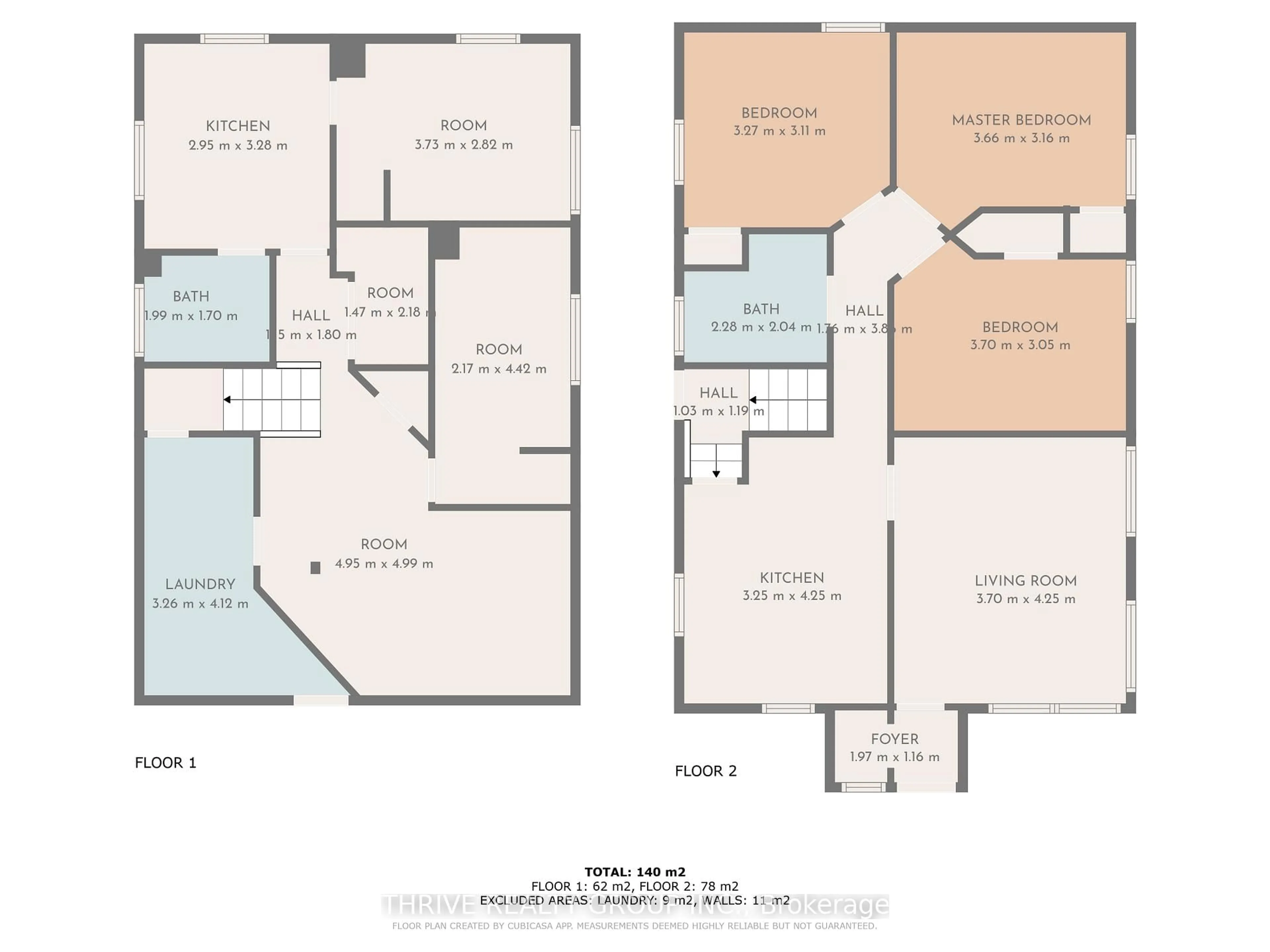 Floor plan for 416 SALISBURY St, London East Ontario N5Y 3B2