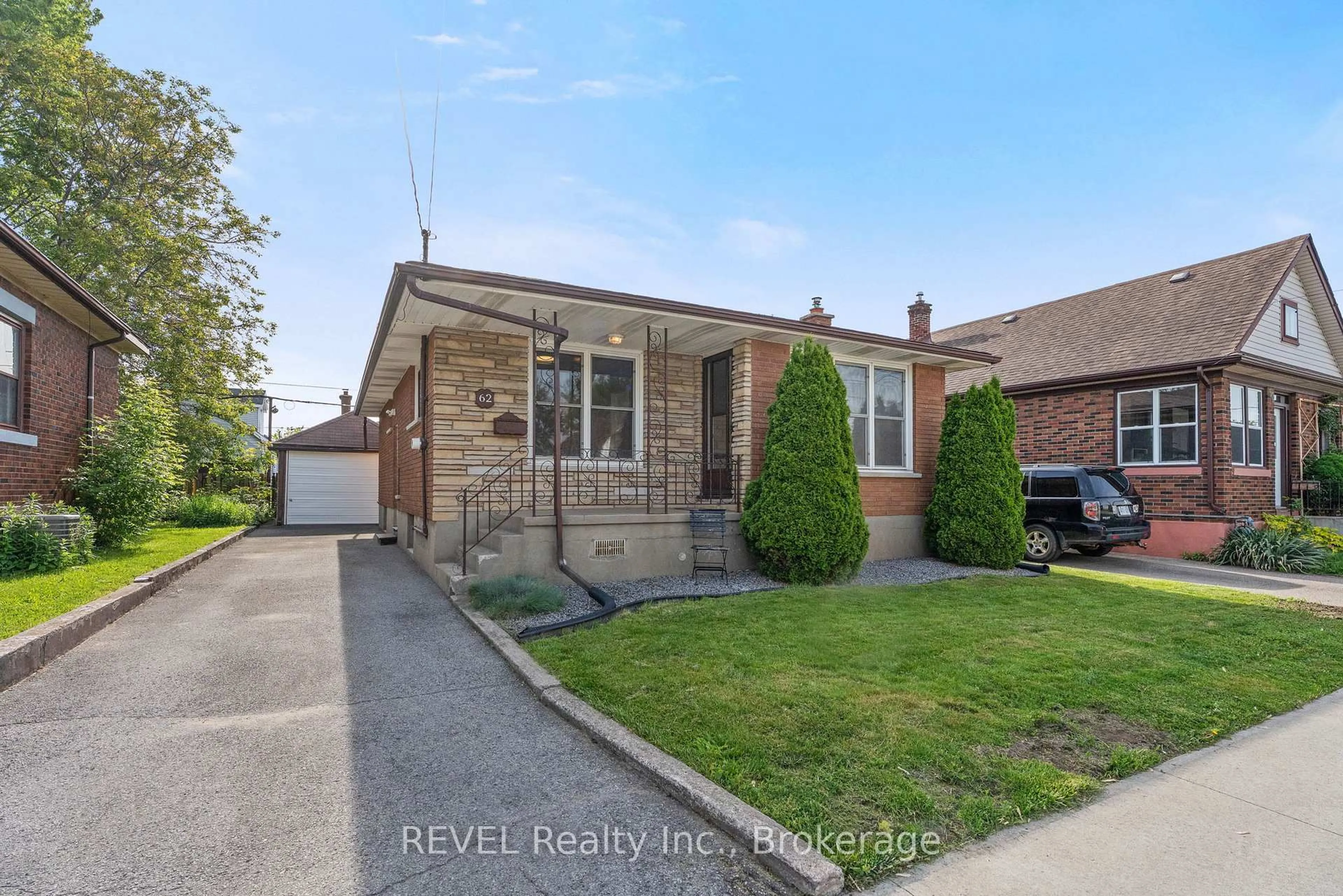 Home with brick exterior material, street for 62 St. George St, St. Catharines Ontario L2M 5P6