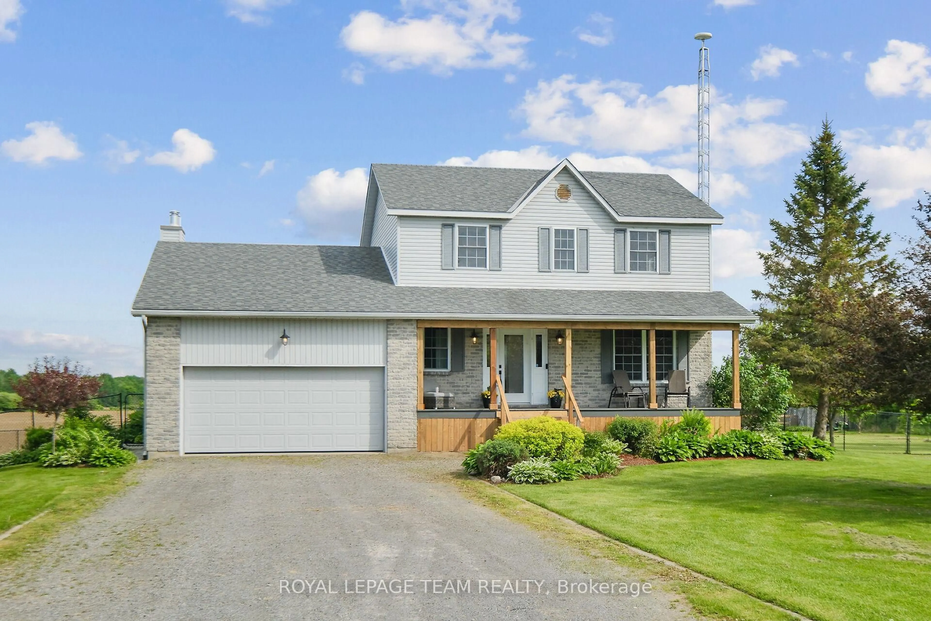 A pic from outside/outdoor area/front of a property/back of a property/a pic from drone, street for 590 Latourell Rd, North Grenville Ontario K0E 1S0
