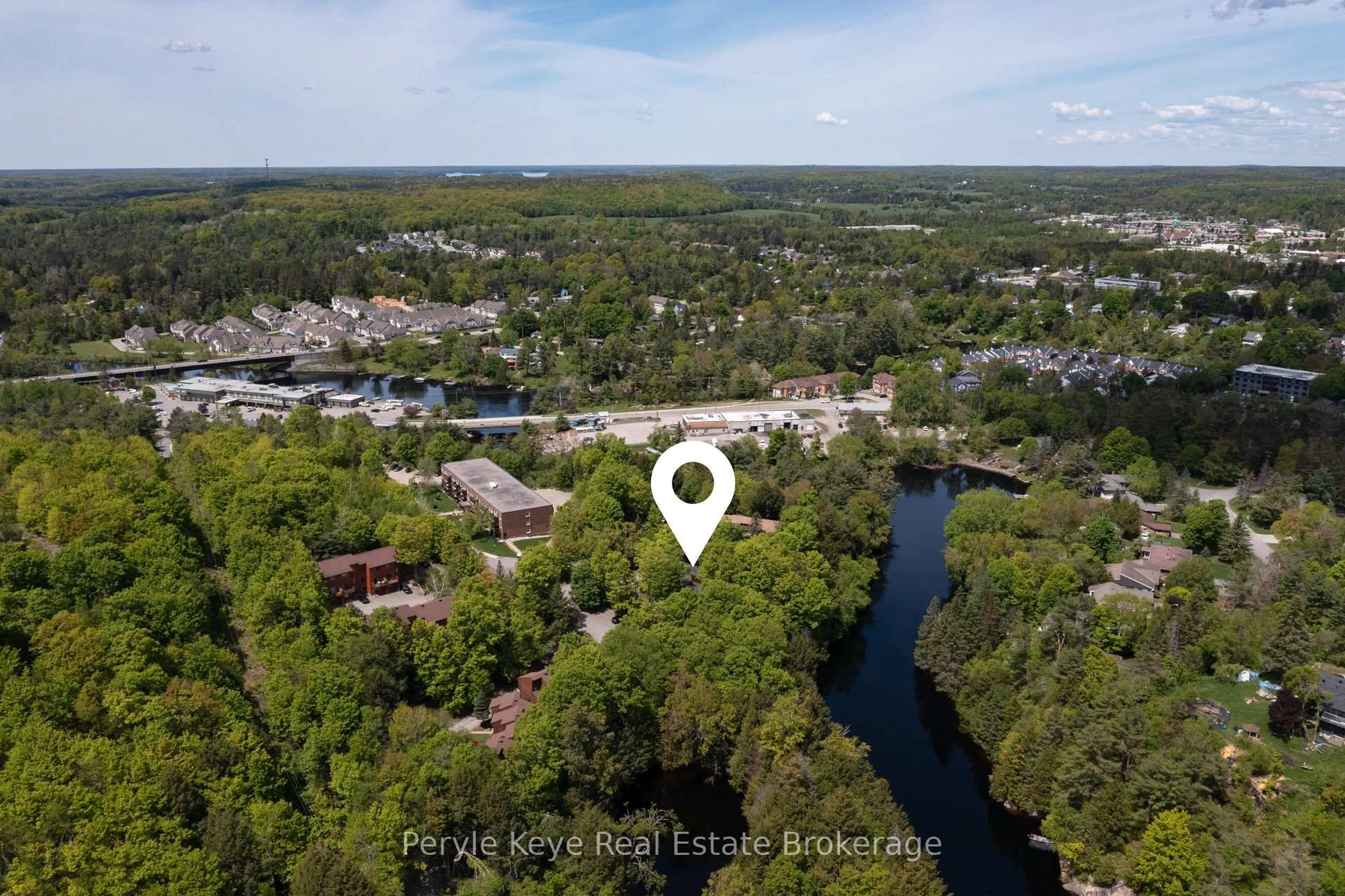 Picture of a map for 63 Southbank Dr #2, Bracebridge Ontario P1L 1G2