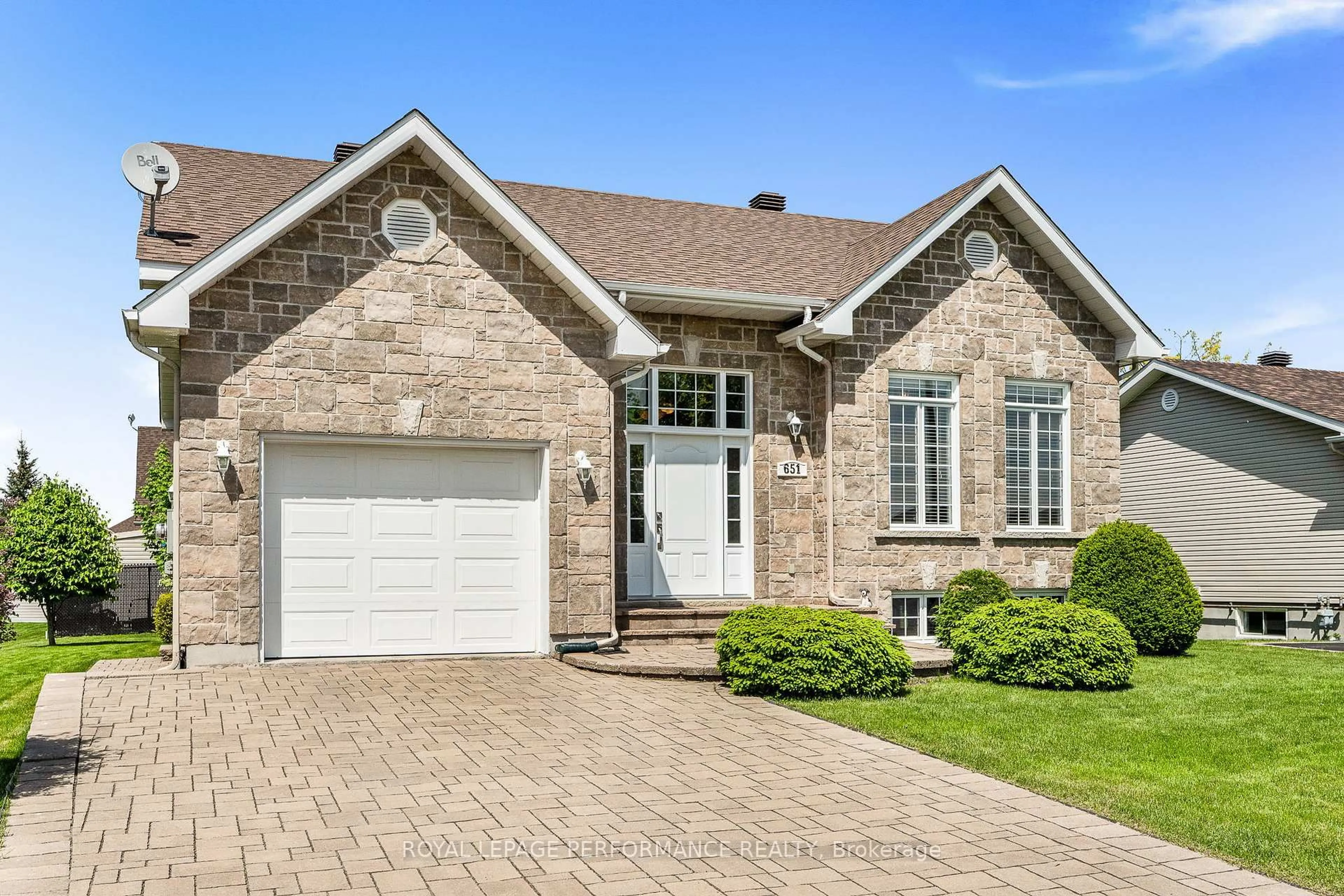 Home with brick exterior material, street for 651 Lafrance Cres, Hawkesbury Ontario K6A 3W8