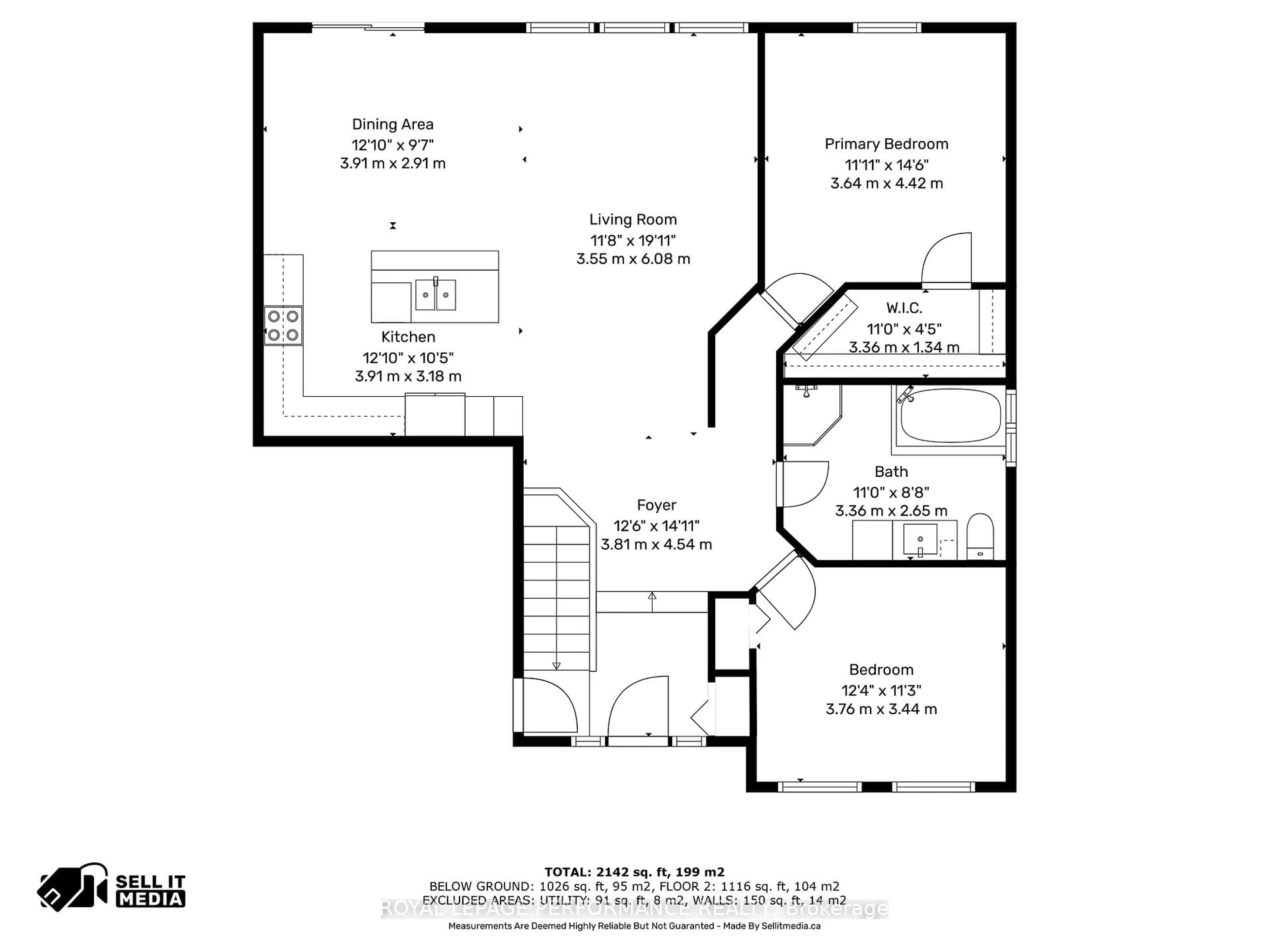 Floor plan for 651 Lafrance Cres, Hawkesbury Ontario K6A 3W8