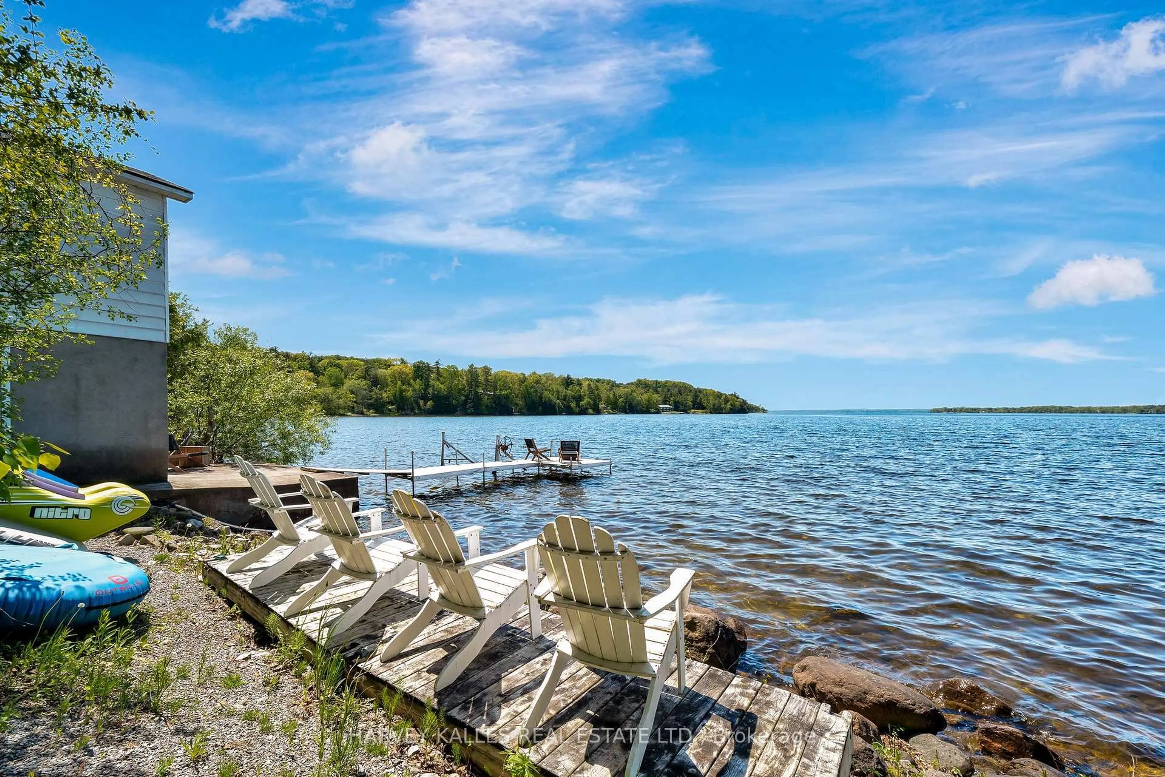 Patio, water/lake/river/ocean view for 101 Treasure Cove Lane, Prince Edward County Ontario K0K 2T0