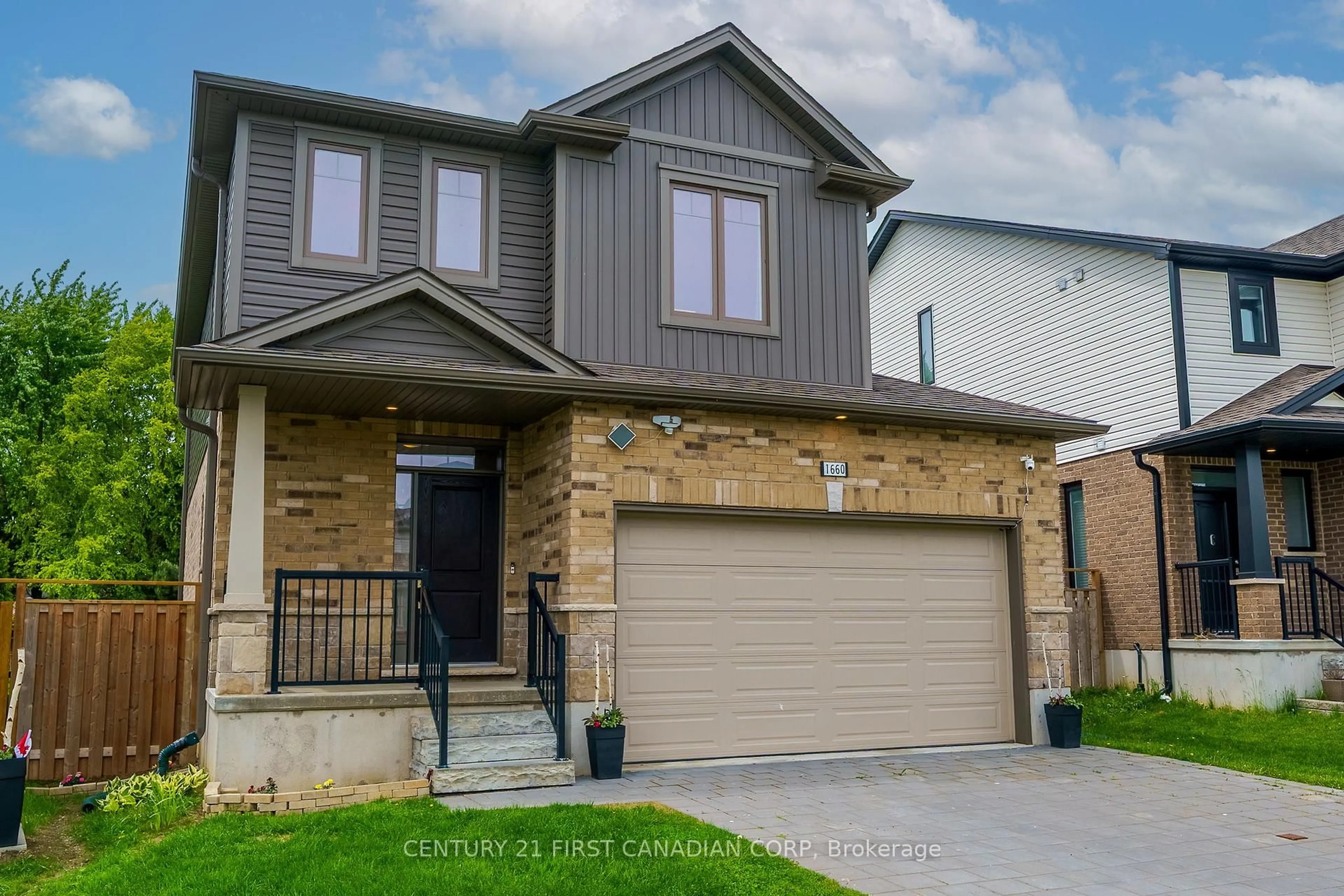 Home with brick exterior material, street for 1660 Beaverbrook Ave, London North Ontario N6H 0E3