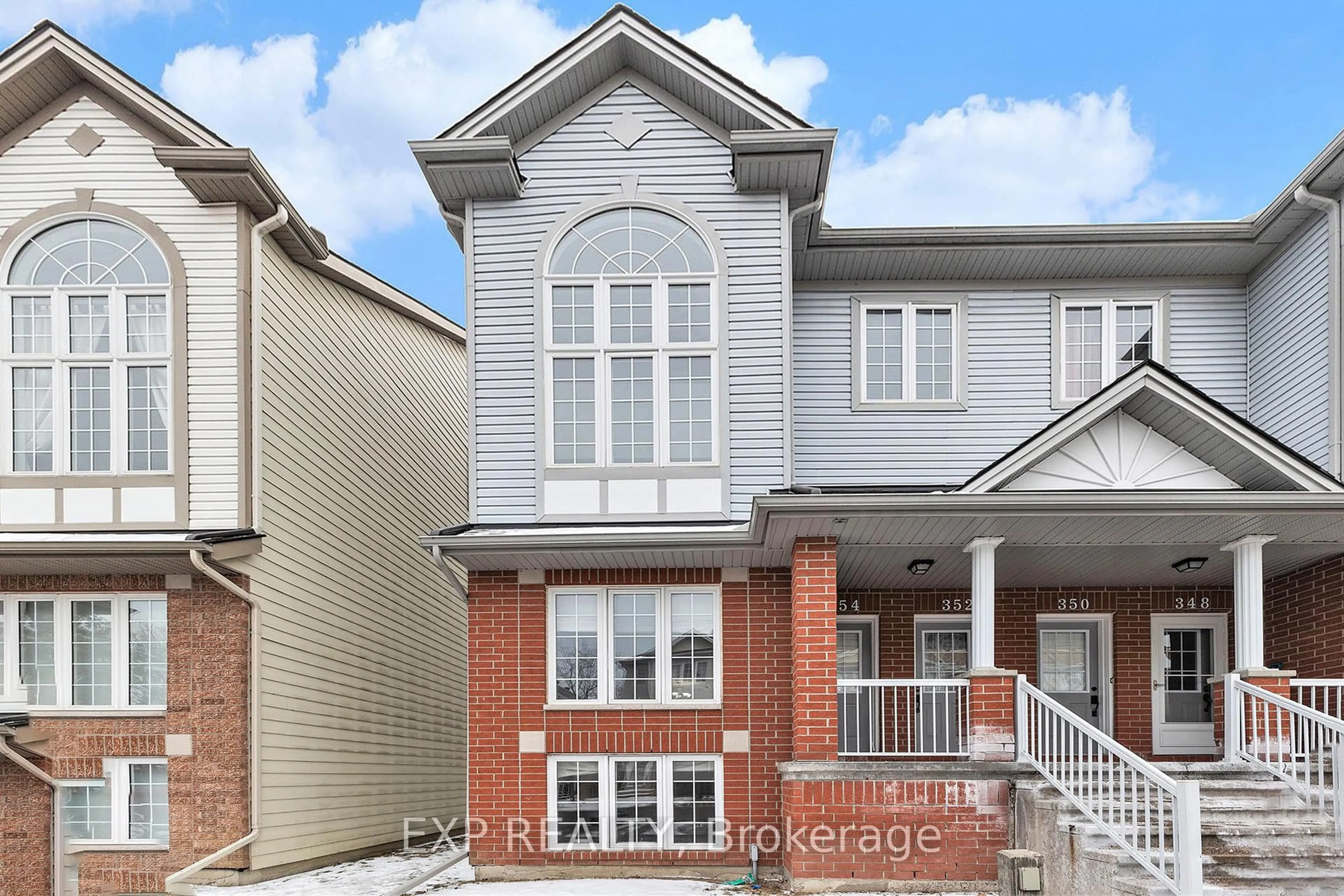 Home with brick exterior material, street for 354 Wiffen Private, Ottawa Ontario K2H 1G4