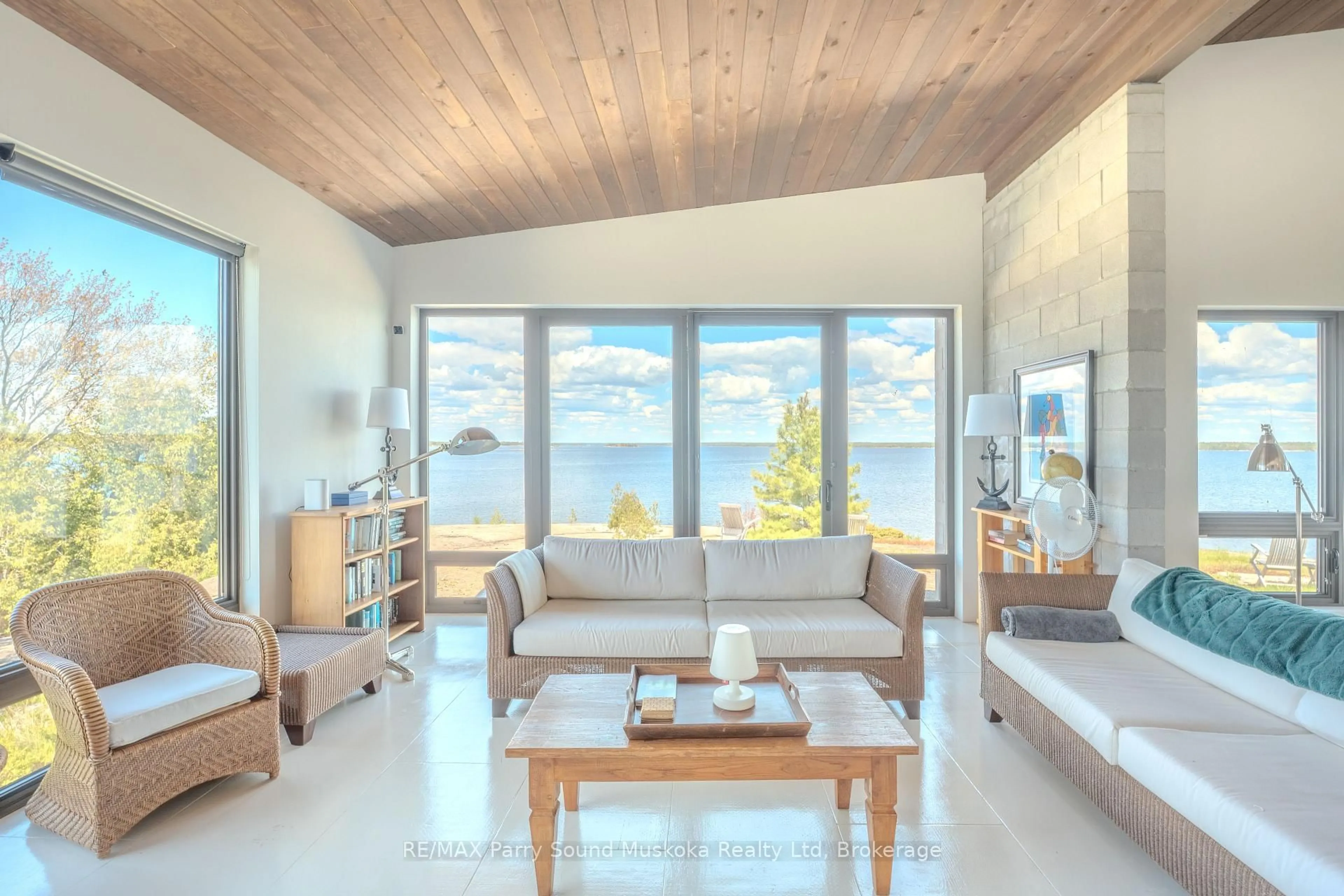 Living room with furniture, unknown for 1 B-821 Anchor Island N/A, The Archipelago Ontario P0G 1K0