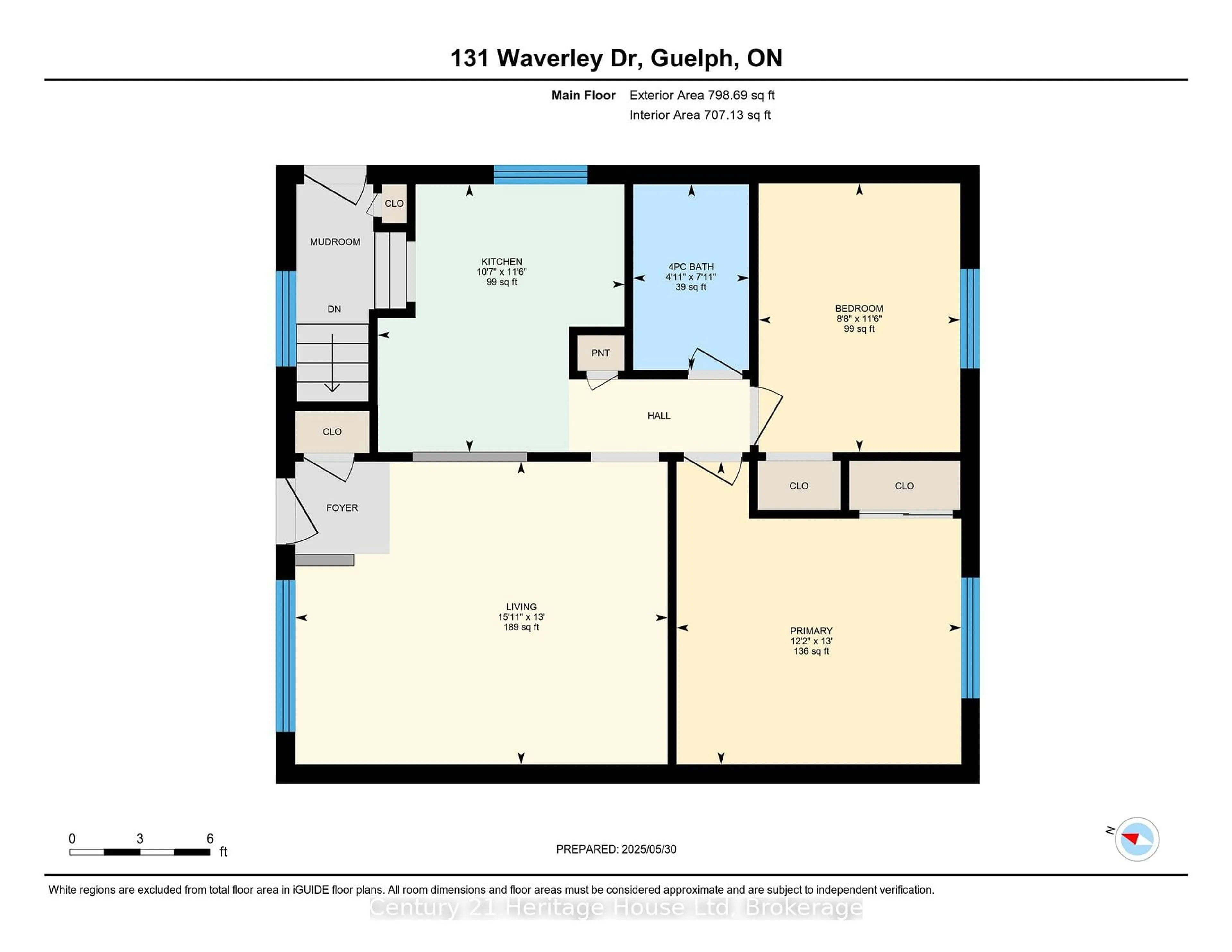 Floor plan for 131 Waverley Dr, Guelph Ontario N1E 1H1