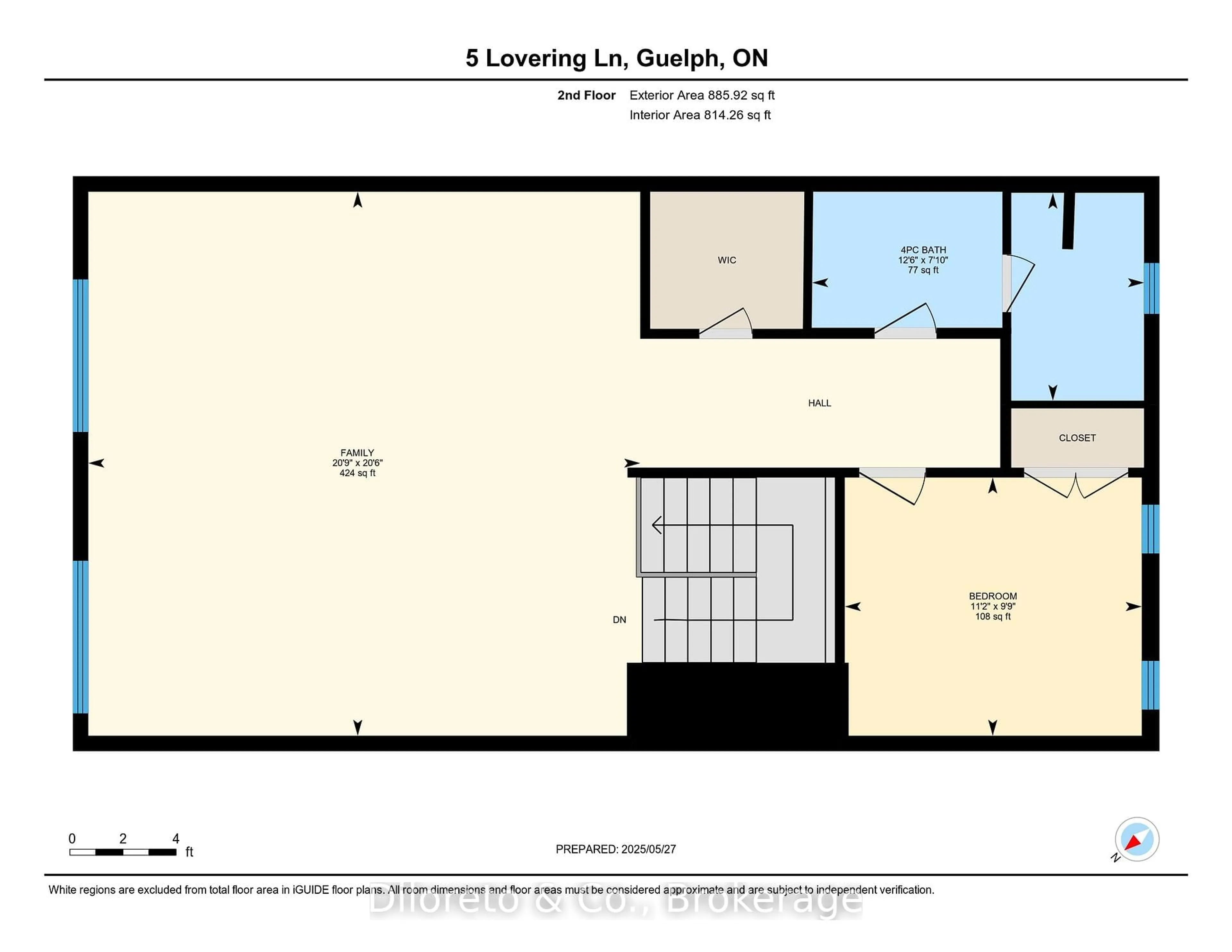Floor plan for 5 Lovering Lane, Guelph Ontario N1L 0H3