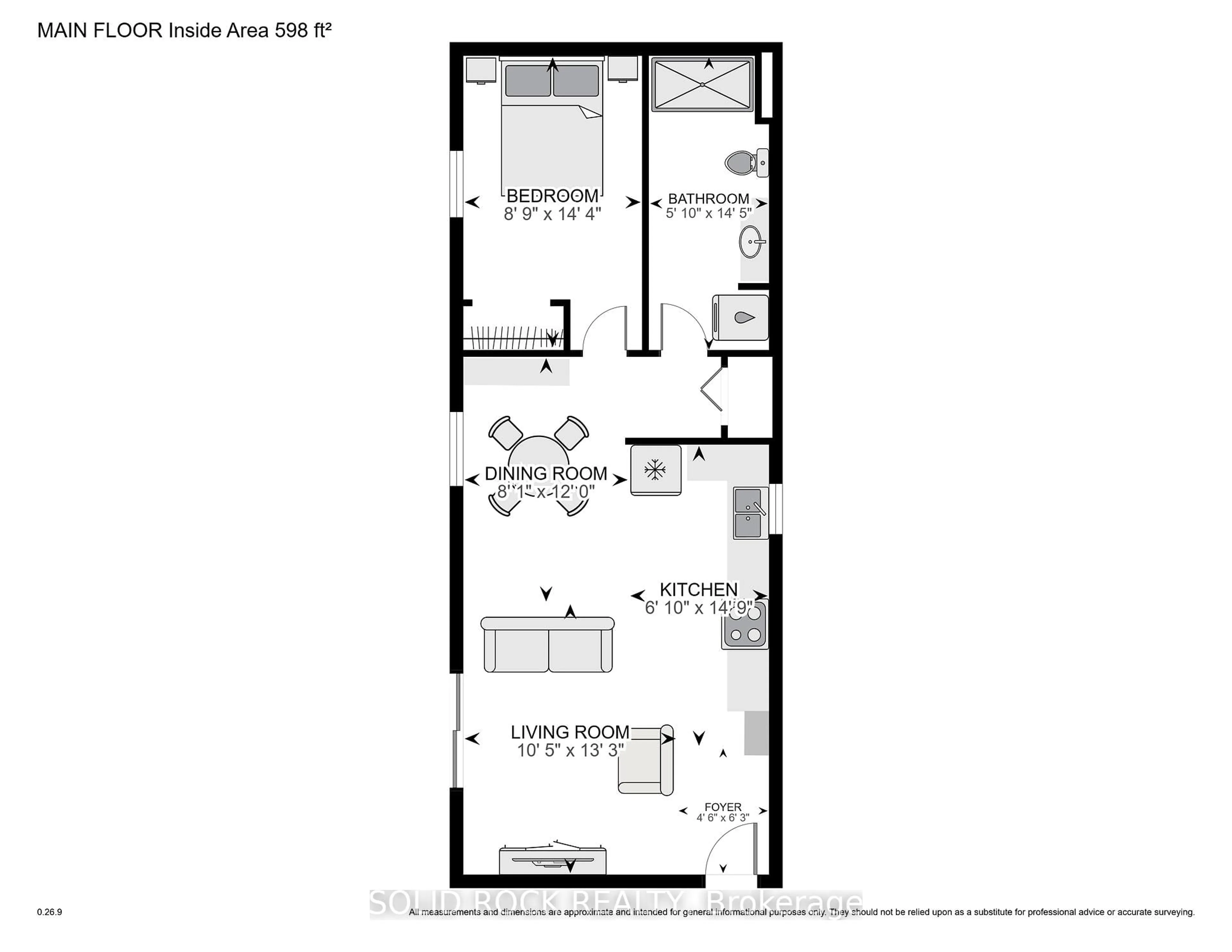 Floor plan for 268 Cedar Sands Rd, Rideau Lakes Ontario K0E 1G0