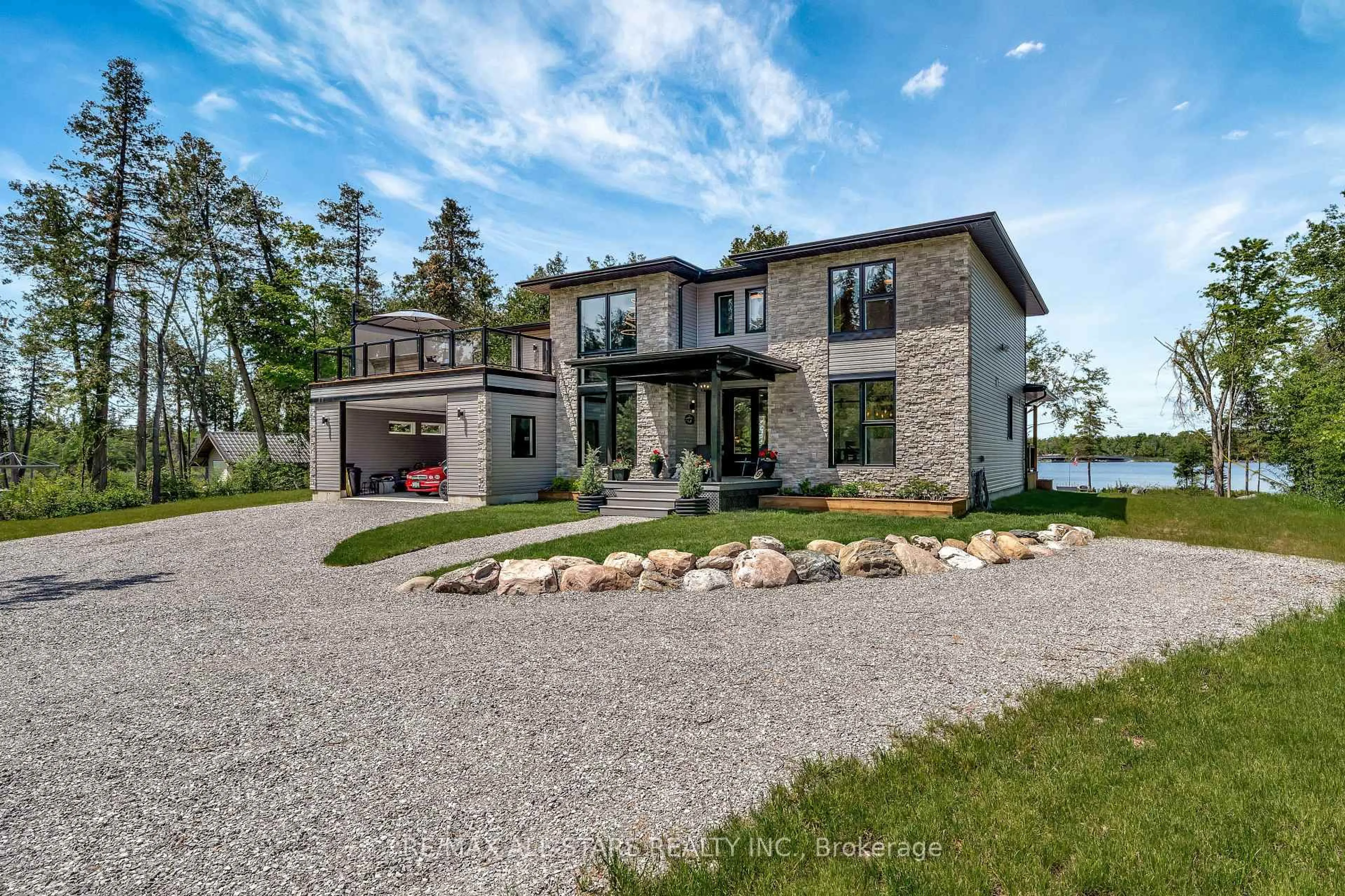 Home with brick exterior material, water/lake/river/ocean view for 15 Berry Lane, Kawartha Lakes Ontario K0M 1A0