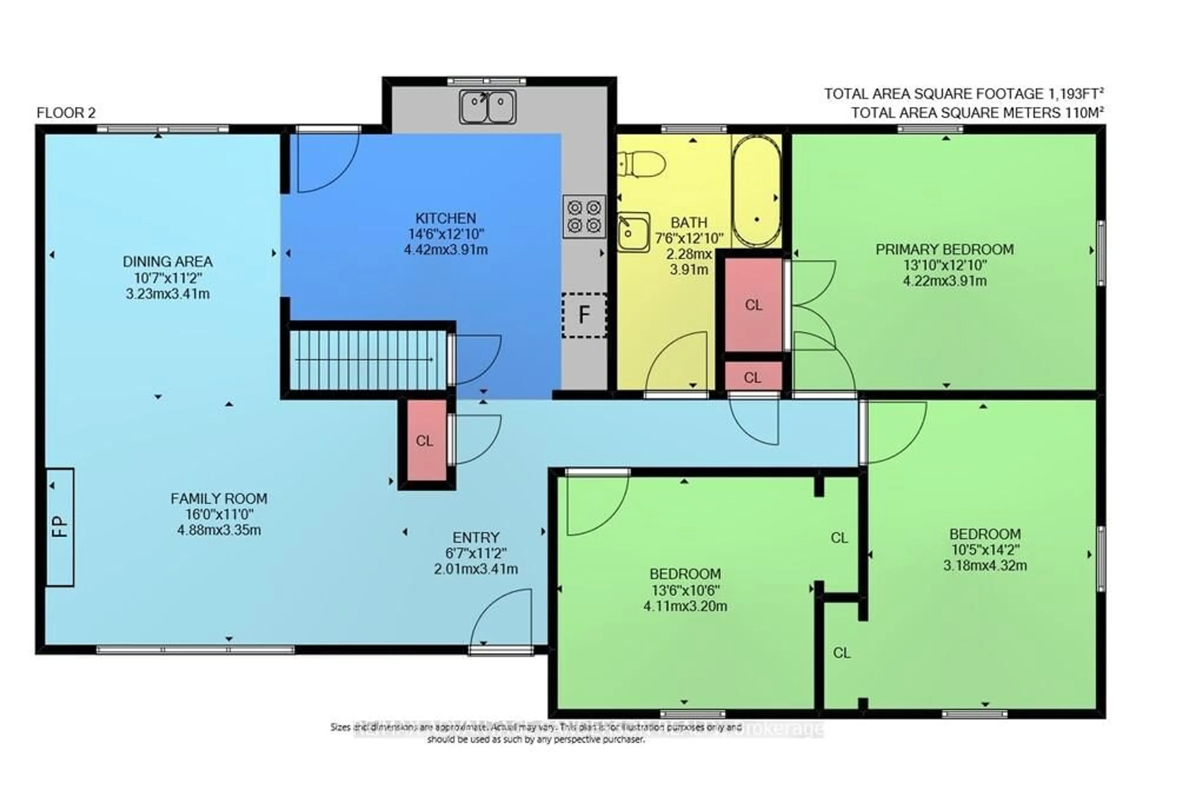 Floor plan for 42 Regency Rd, London North Ontario N6H 4A8