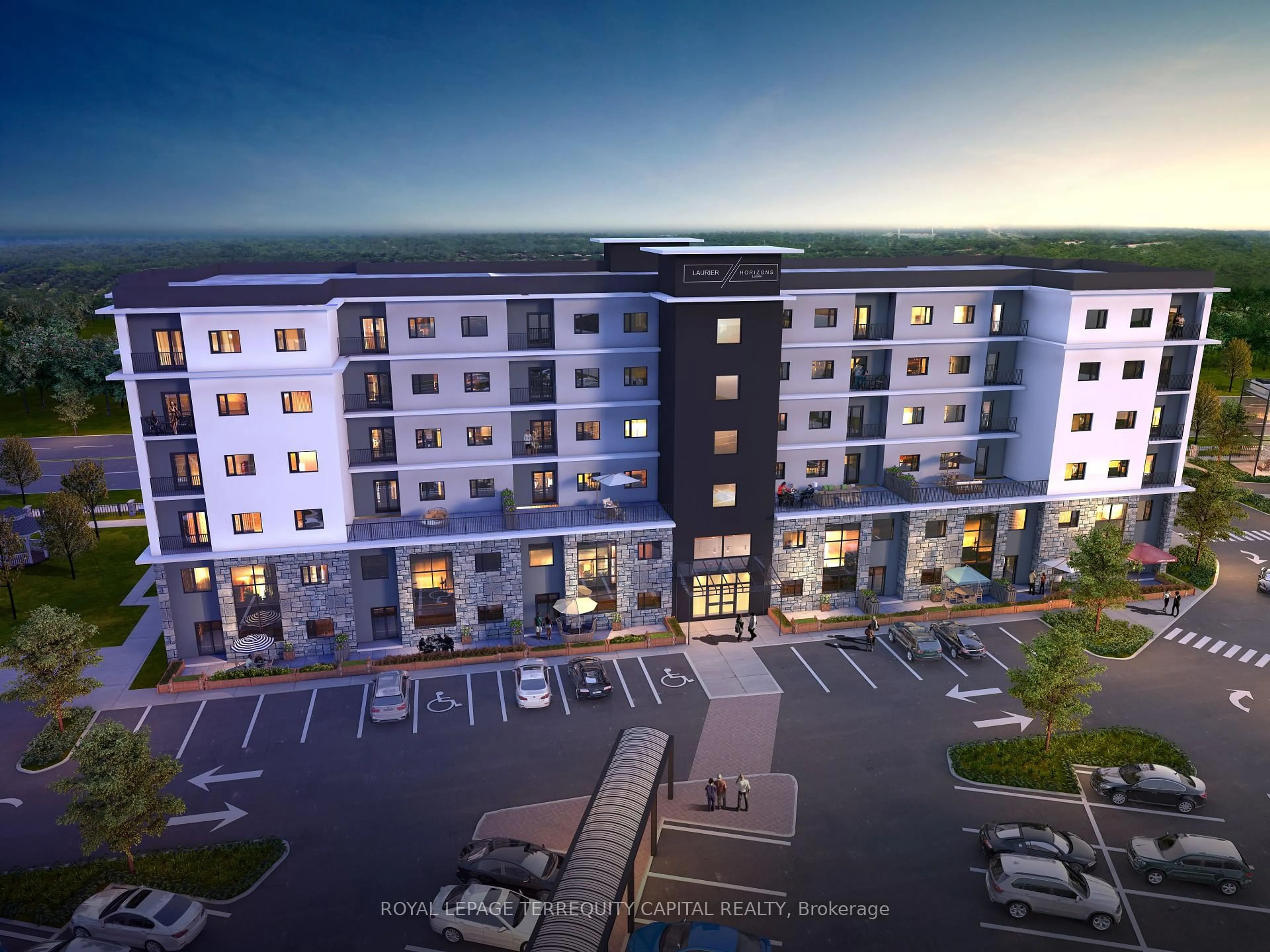 A pic from outside/outdoor area/front of a property/back of a property/a pic from drone, building for 7333 Meo Blvd #305, LaSalle Ontario N9H 0P4