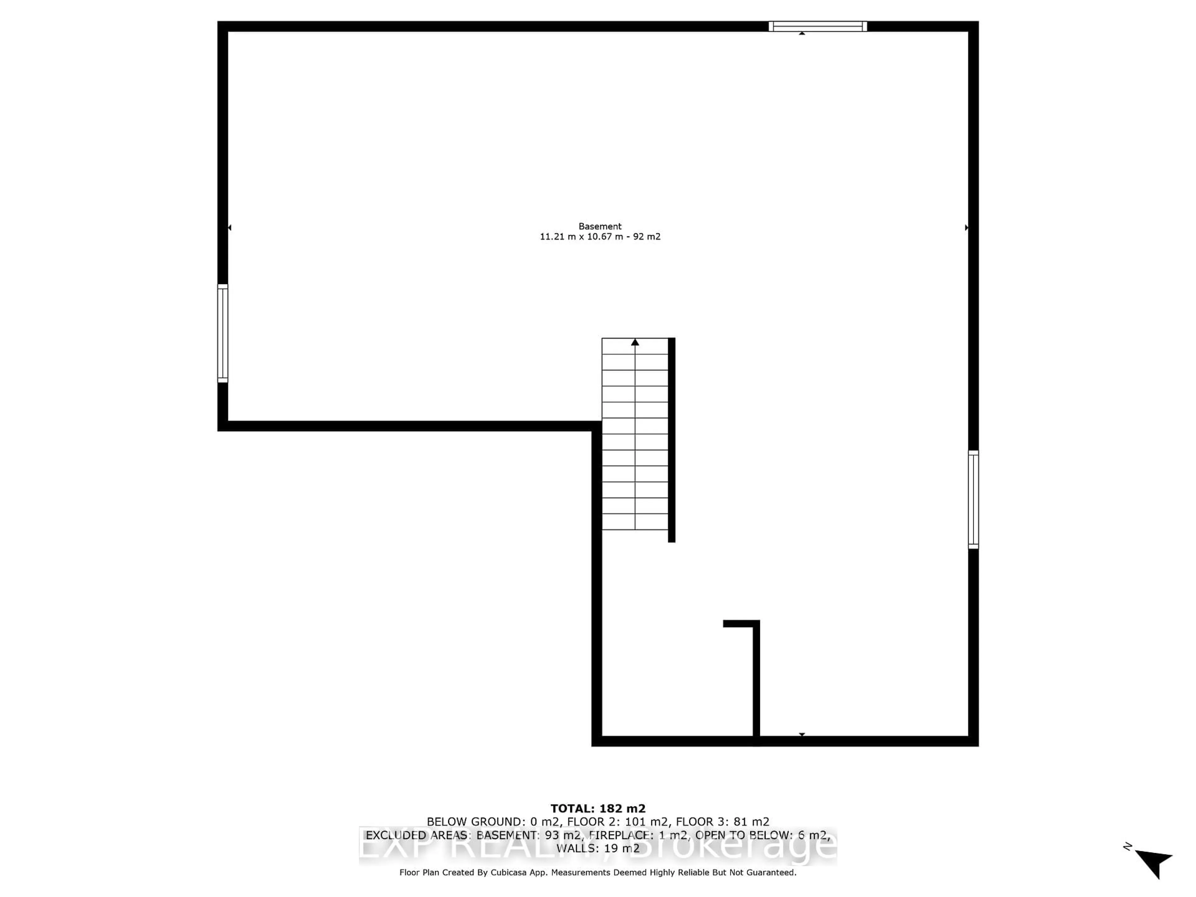 Floor plan for 993 Red Spruce St, Ottawa Ontario K1V 1T1
